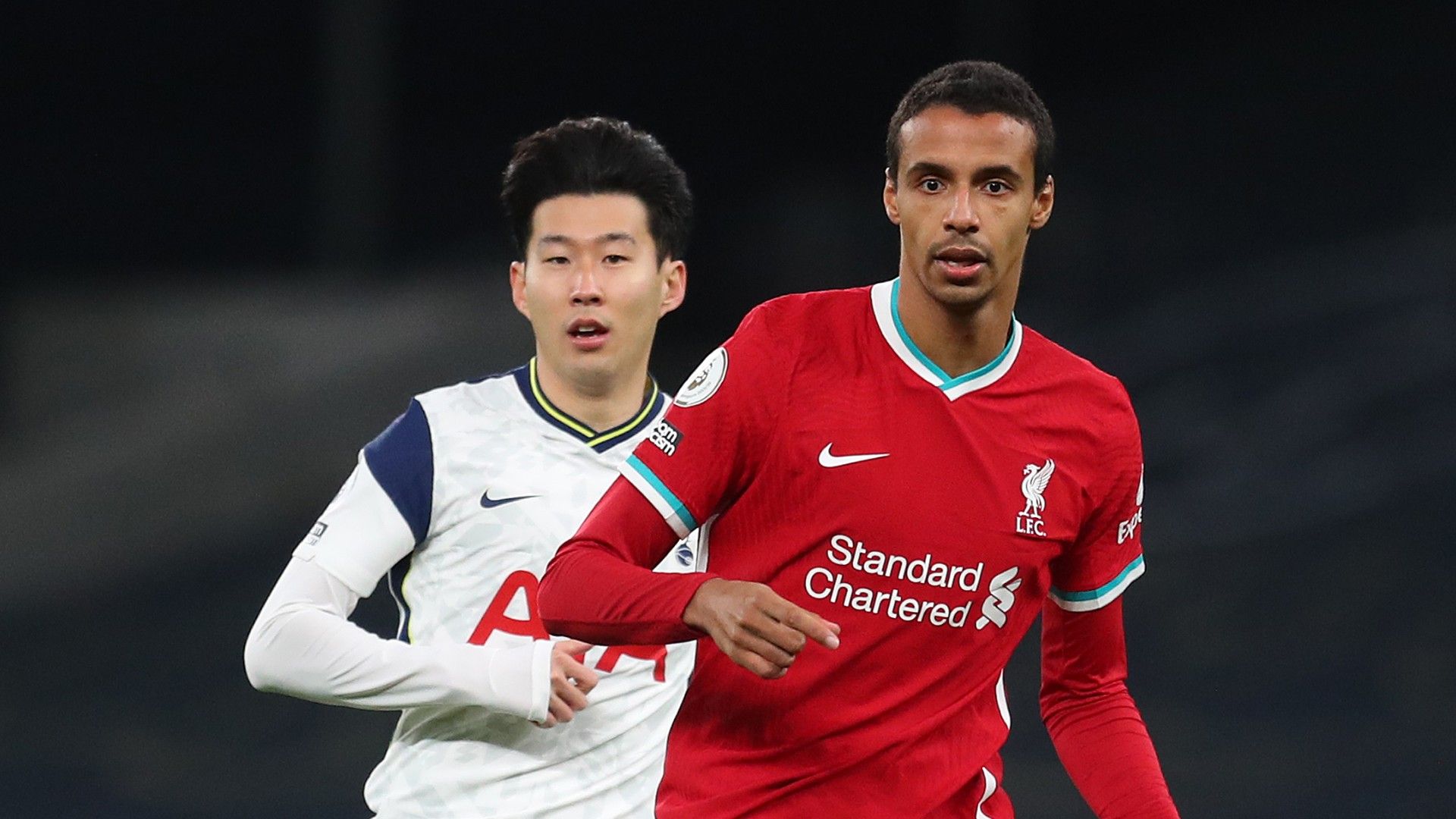 Matip Son Tottenham Liverpool 2021