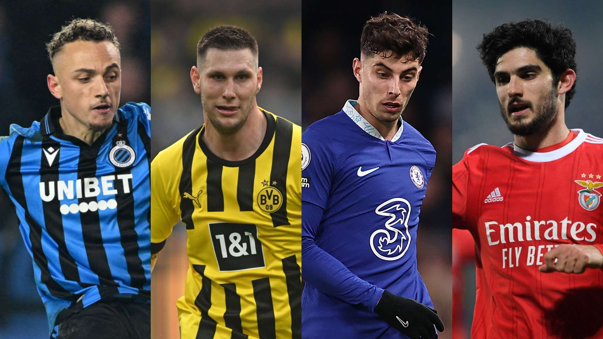 cl_20230216_dortmund vs chelsea_clubbrugge vs benfica