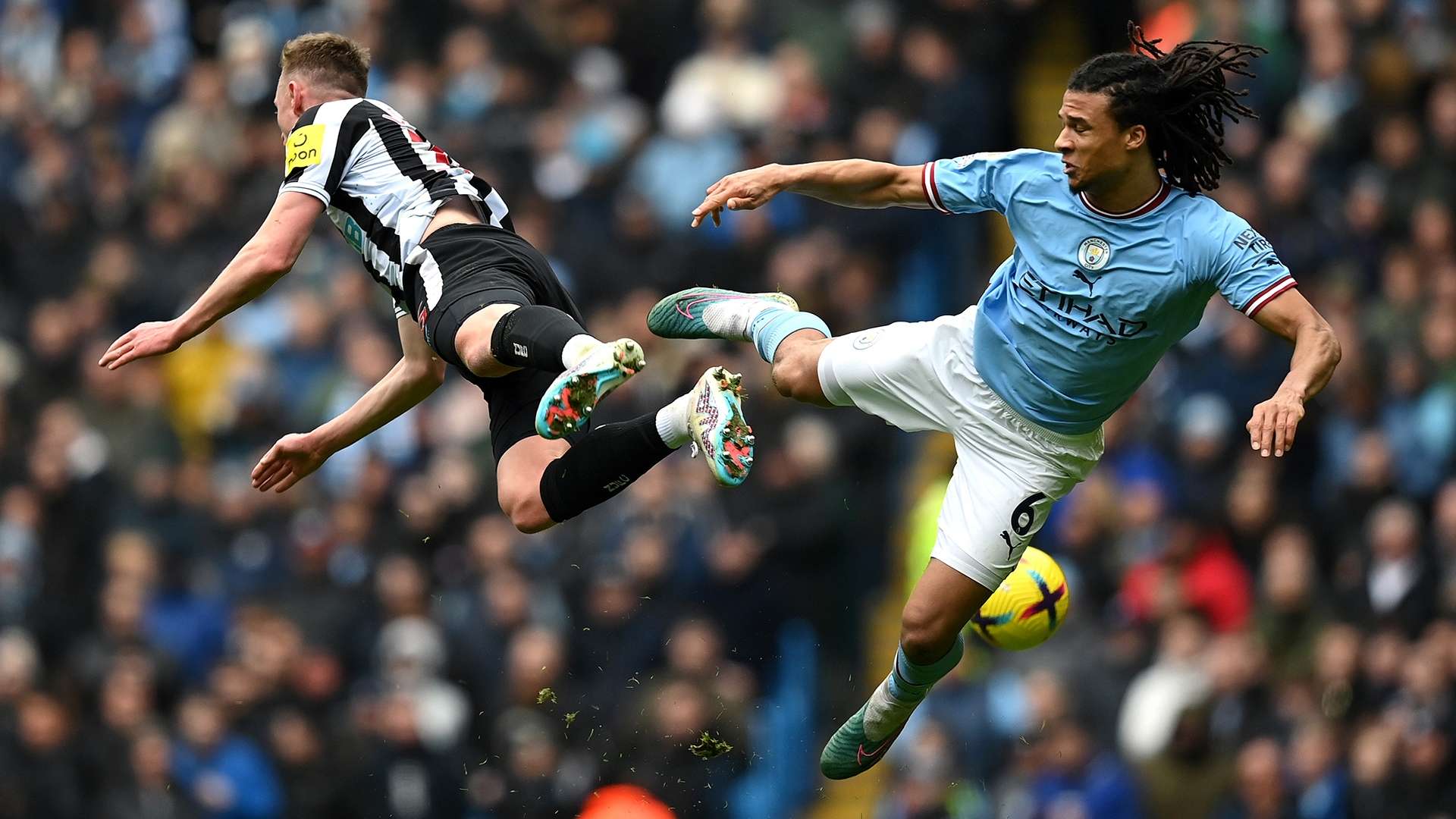 Nathan Ake Manchester City Newcastle Premier League 2022-23