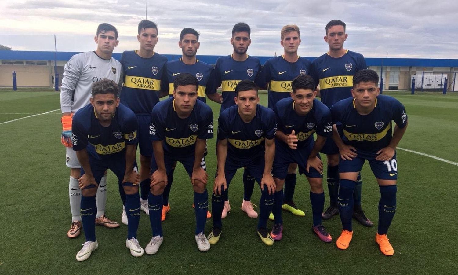 Alan Varela y la categoría 2001 de Boca