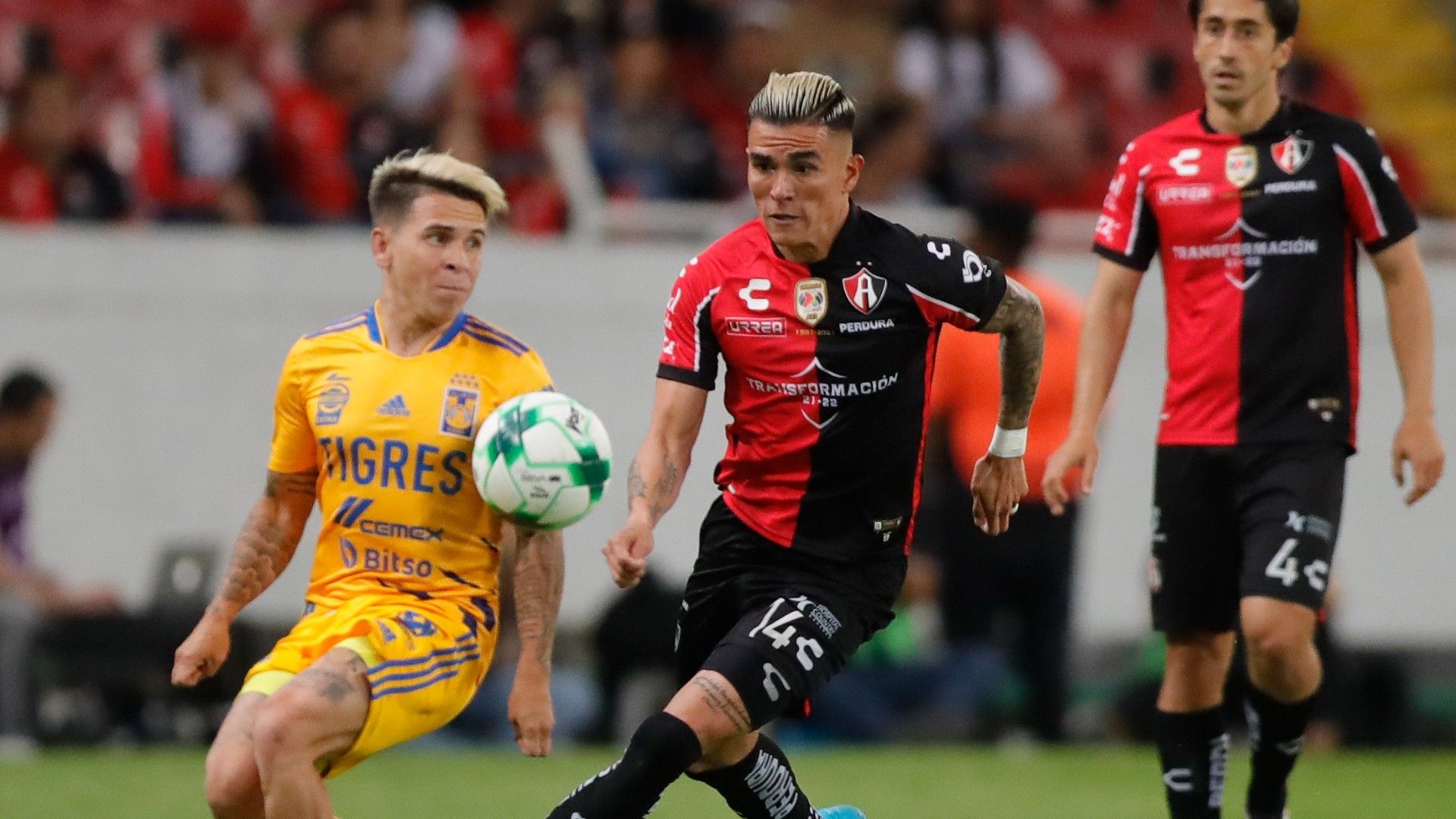 Luis Reyes Yeferson Soteldo Atlas Tigres Clausura 2022