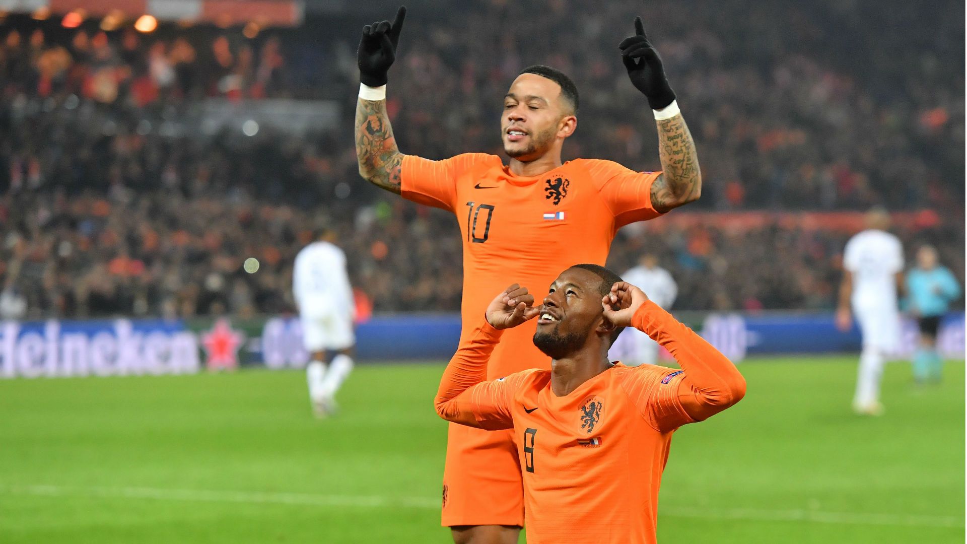 Wijnaldum Depay Netherlands France