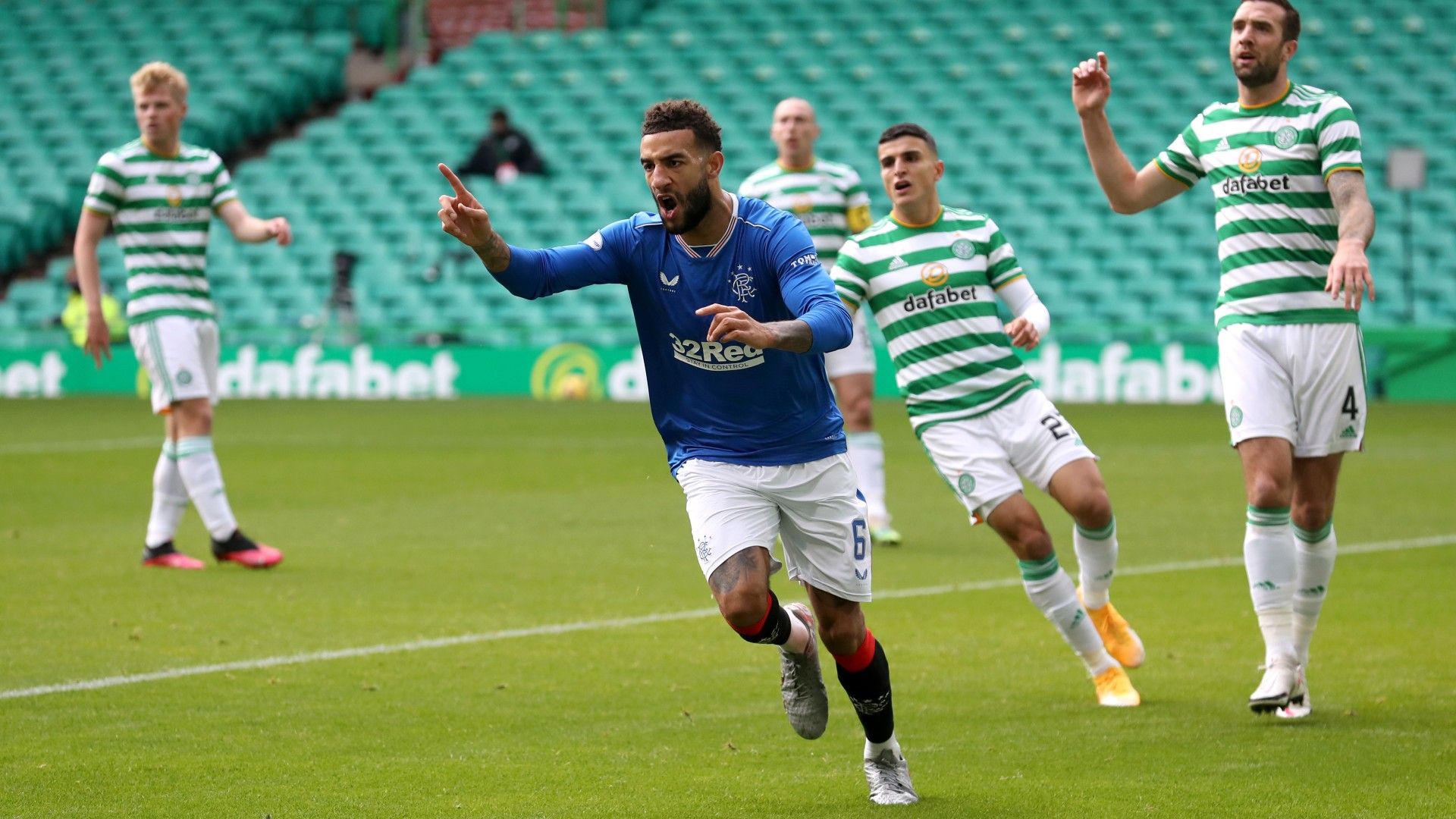 Connor Goldson Rangers Celtic 2020