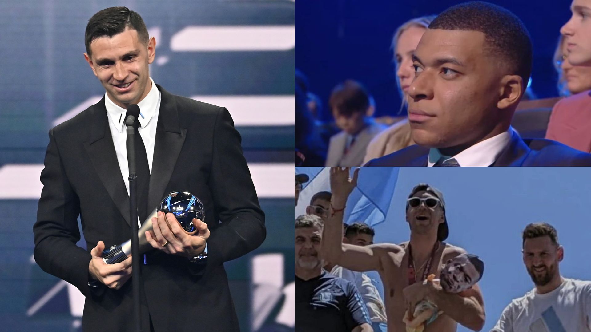 Emiliano Martinez Kylian Mbappe FIFA Best