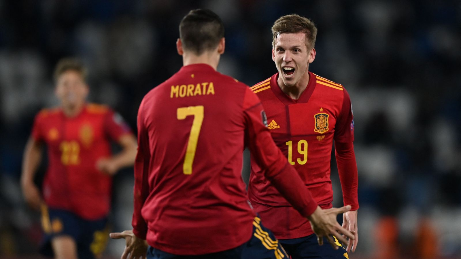 Morata Dani Olmo Georgia España Morata Fase Clasificación a Qatar 2022