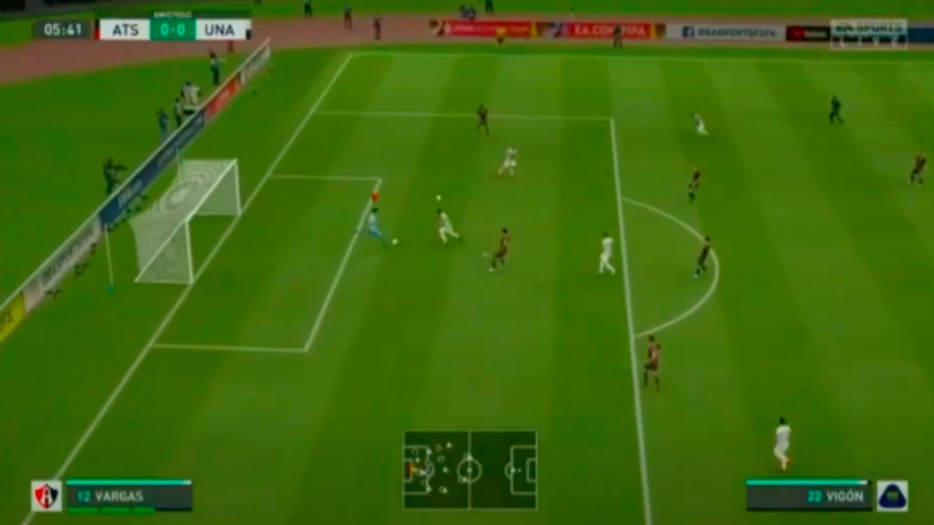 Pumas error Atlas eLiga MX