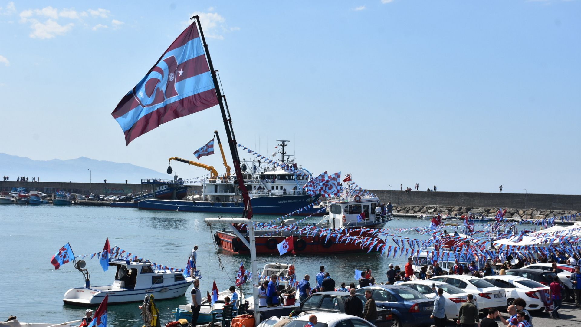 Trabzonspor şampiyonluk kutlaması