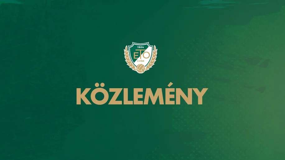 ETO FC közlemény