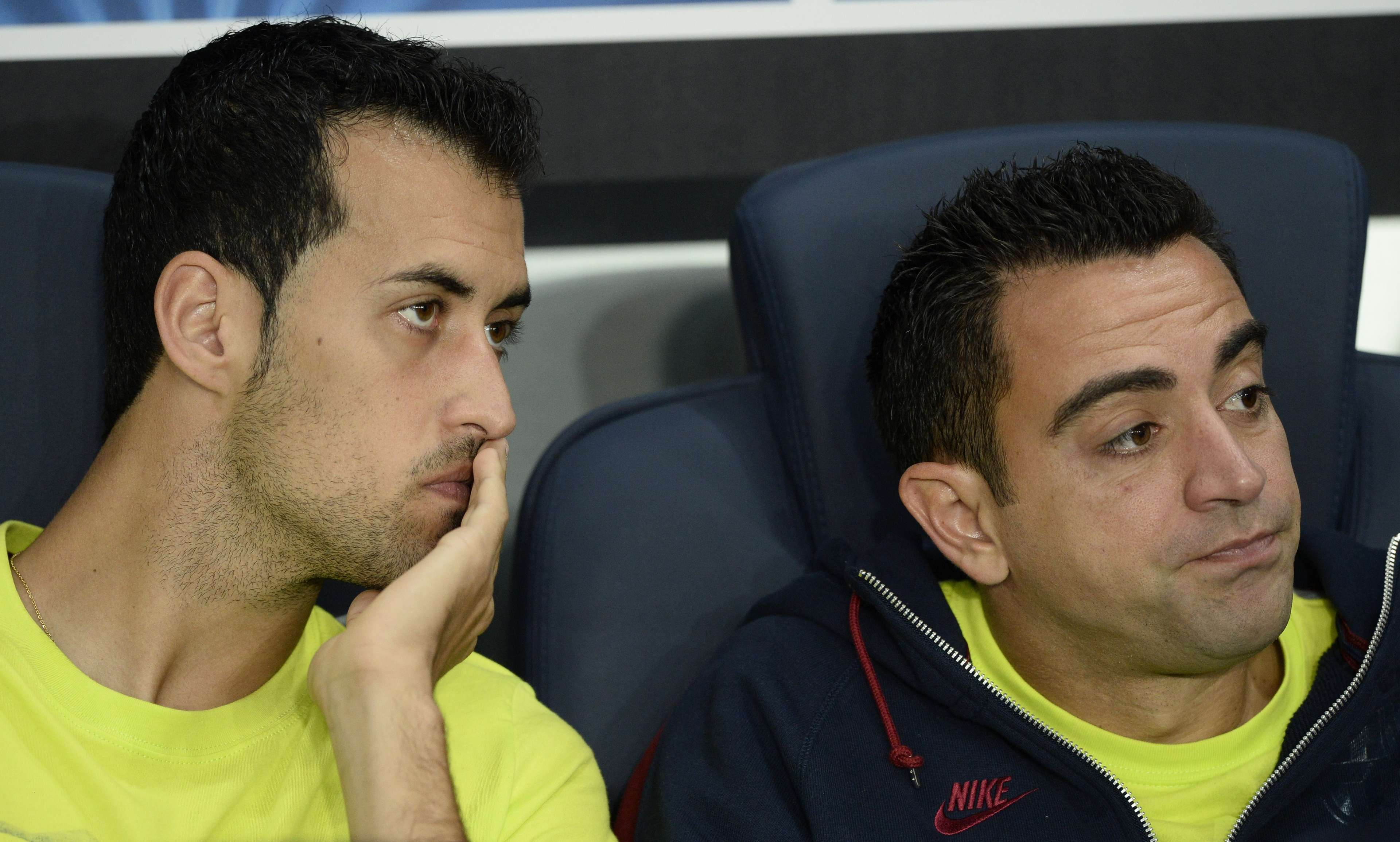 Sergio Busquets & Xavi Hernandez