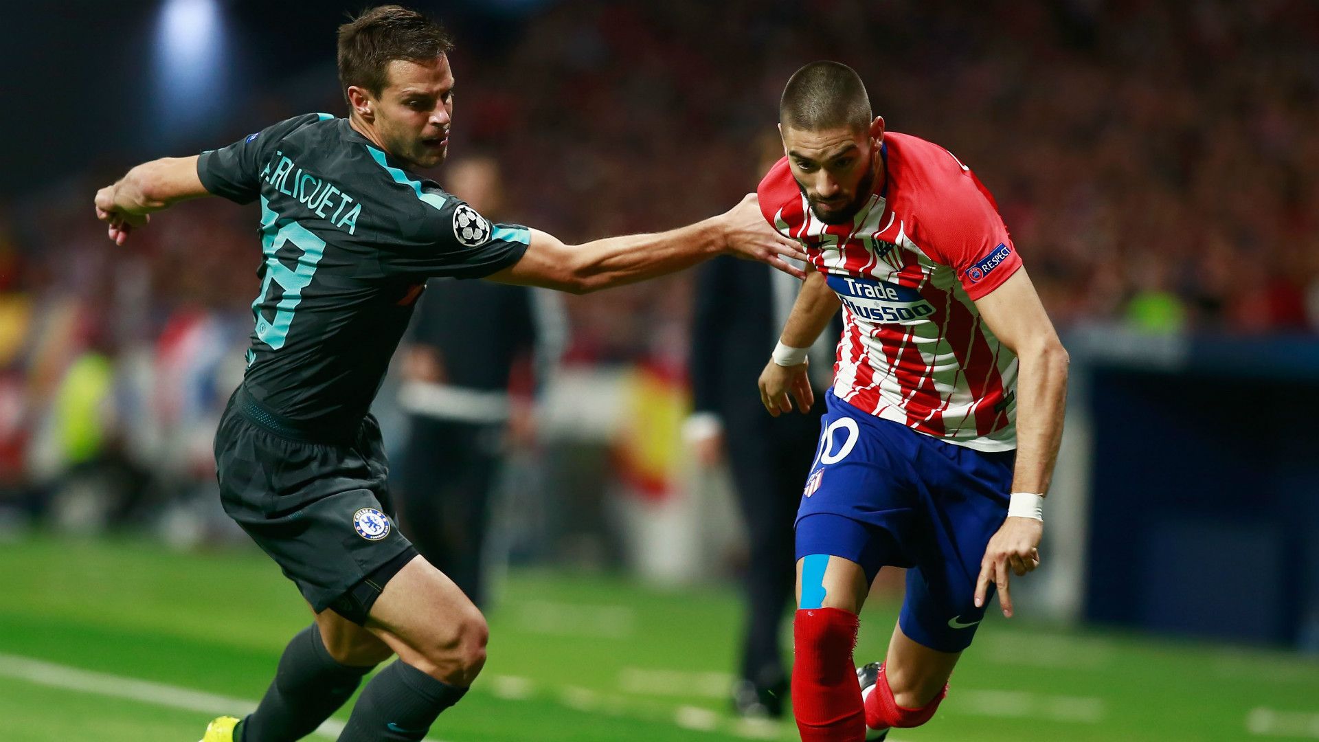 Azpilicueta Carrasco Atletico Madrid Chelsea Champions League