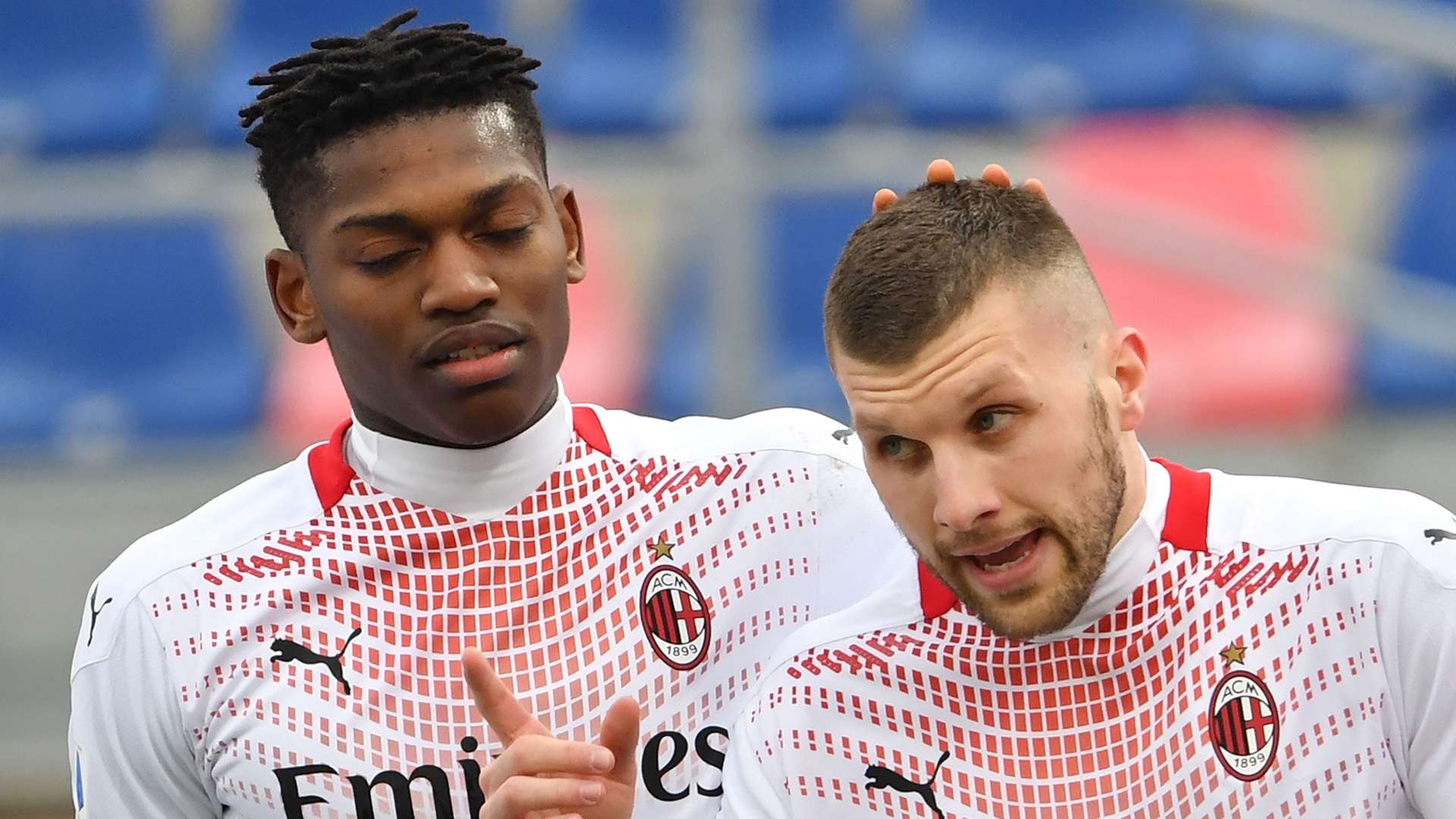 Rafael Leao Ante Rebic AC Milan 2020-21
