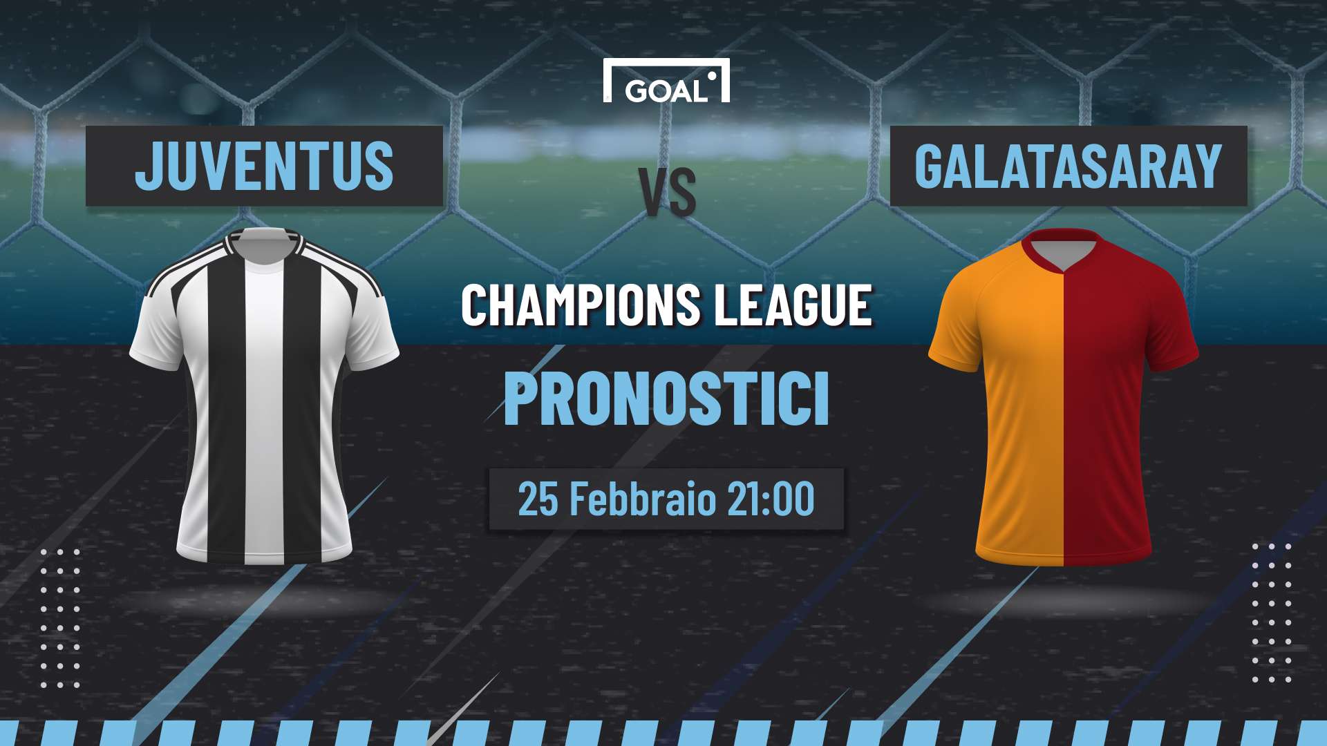 Pronostici Juventus - Galatasaray