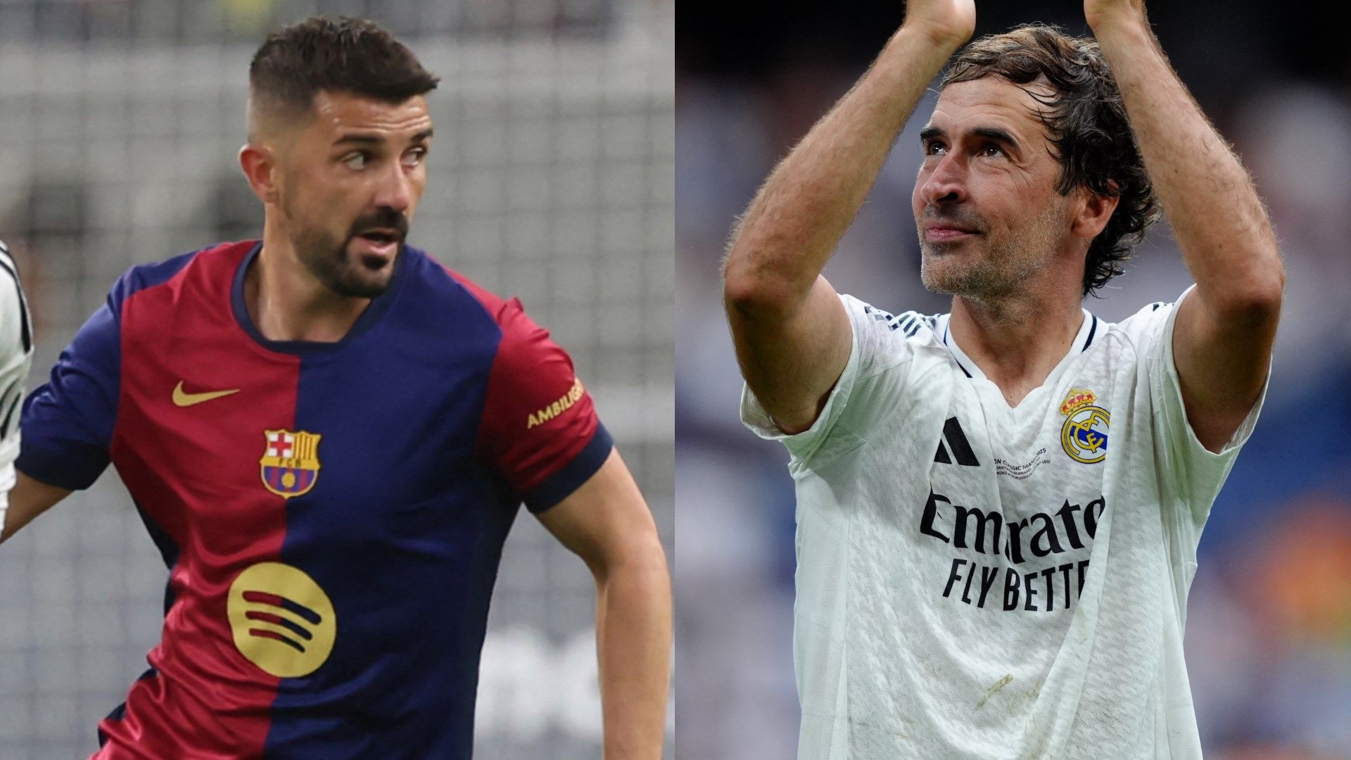 David Villa & Raul Gonzalez