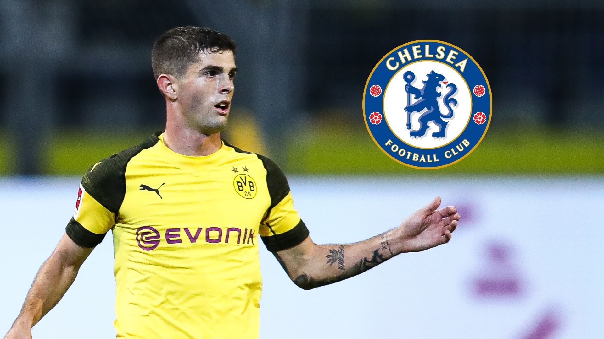 Christian Pulisic, Chelsea logo