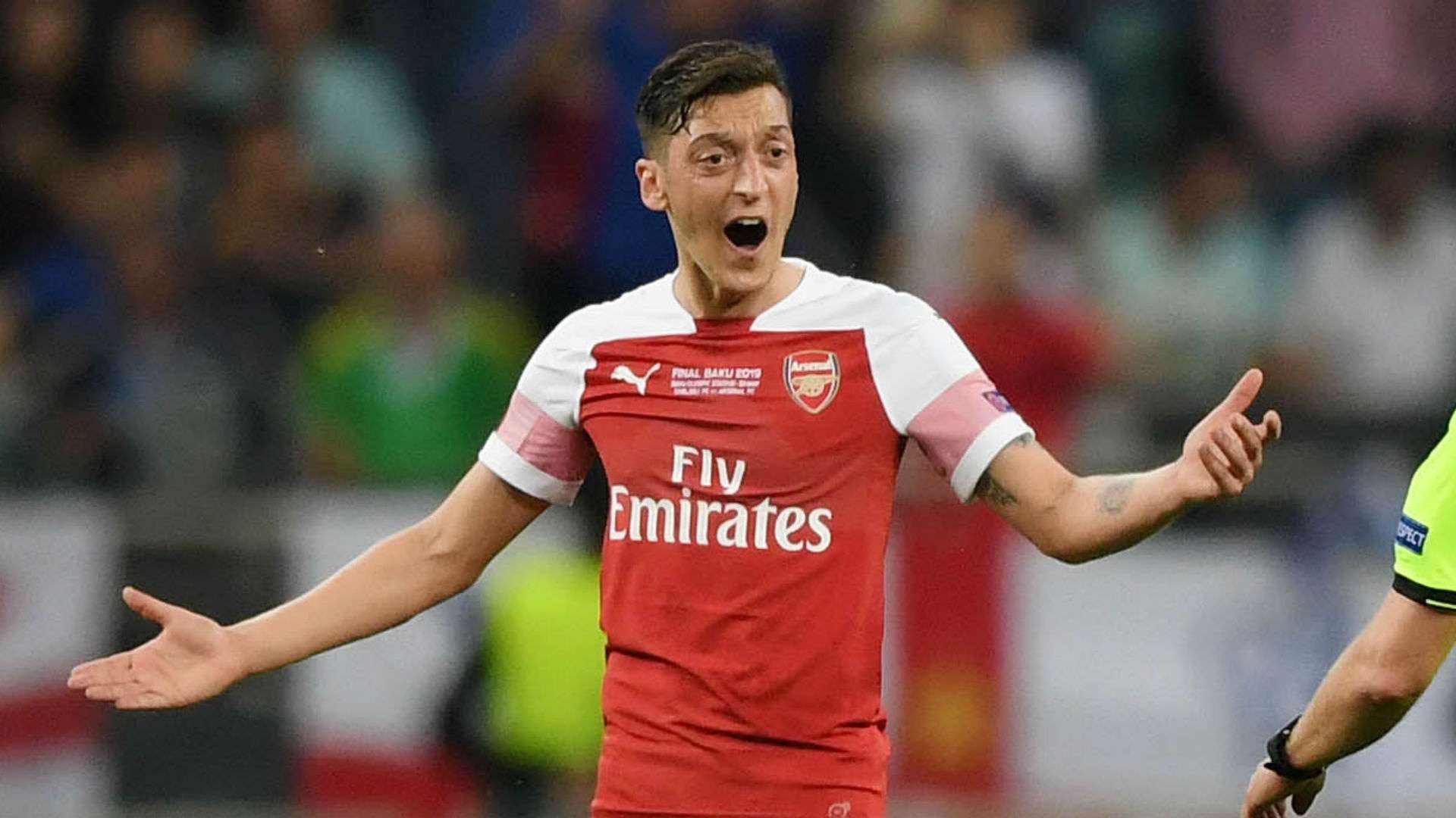 Mesut Ozil Arsenal Chelsea Europa League final 2019