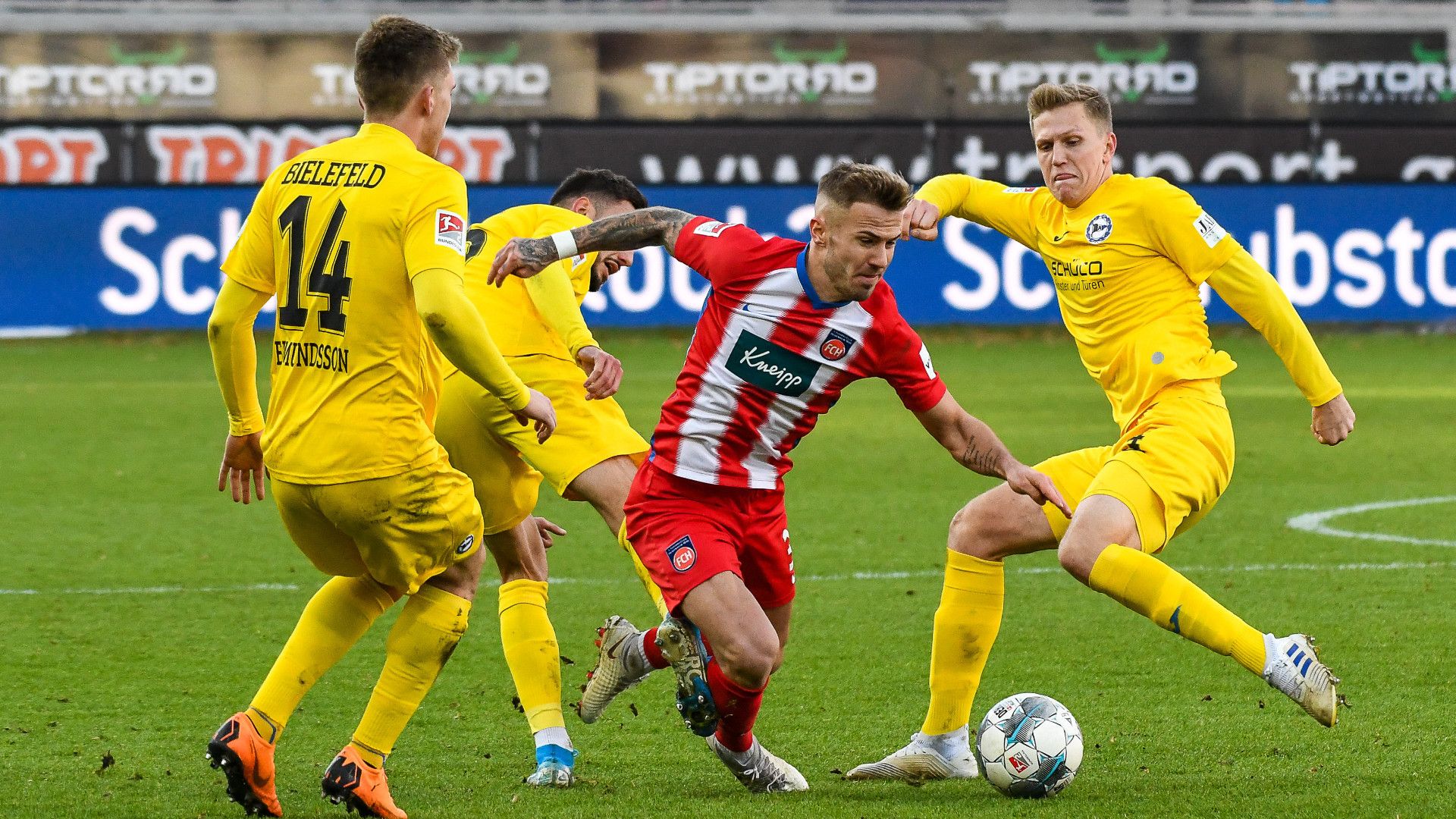 Niklas Dorsch Heidenheim 14122019_nordphoto Hafner