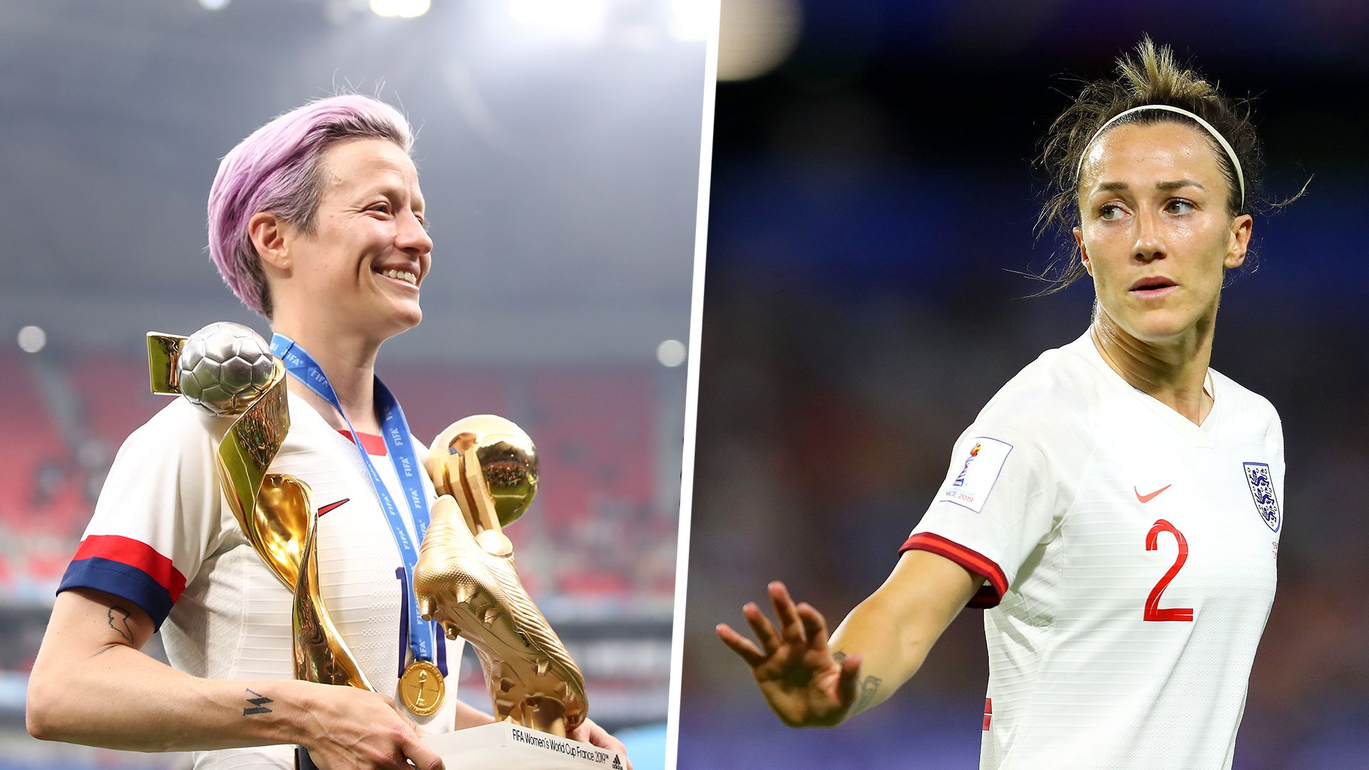 Rapinoe Bronze split pic 2019
