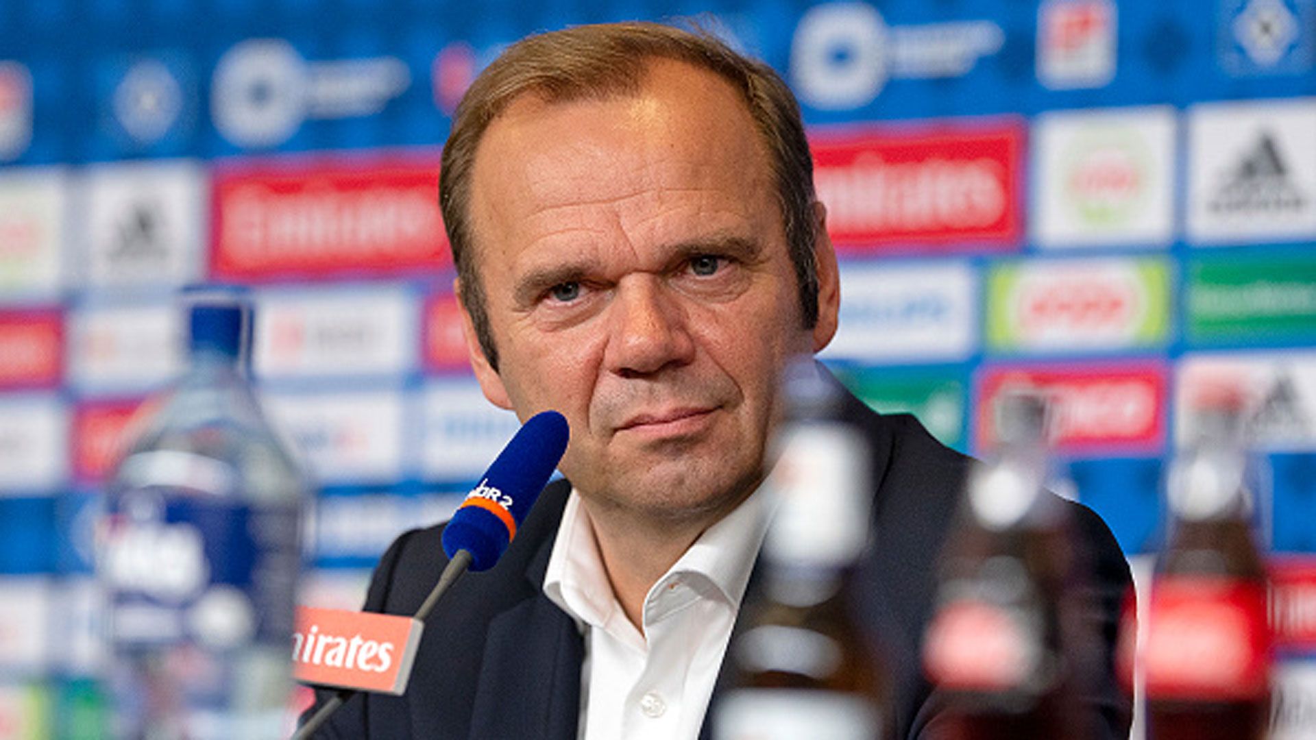 Bernd Hoffmann Hamburger SV Pressekonferenz