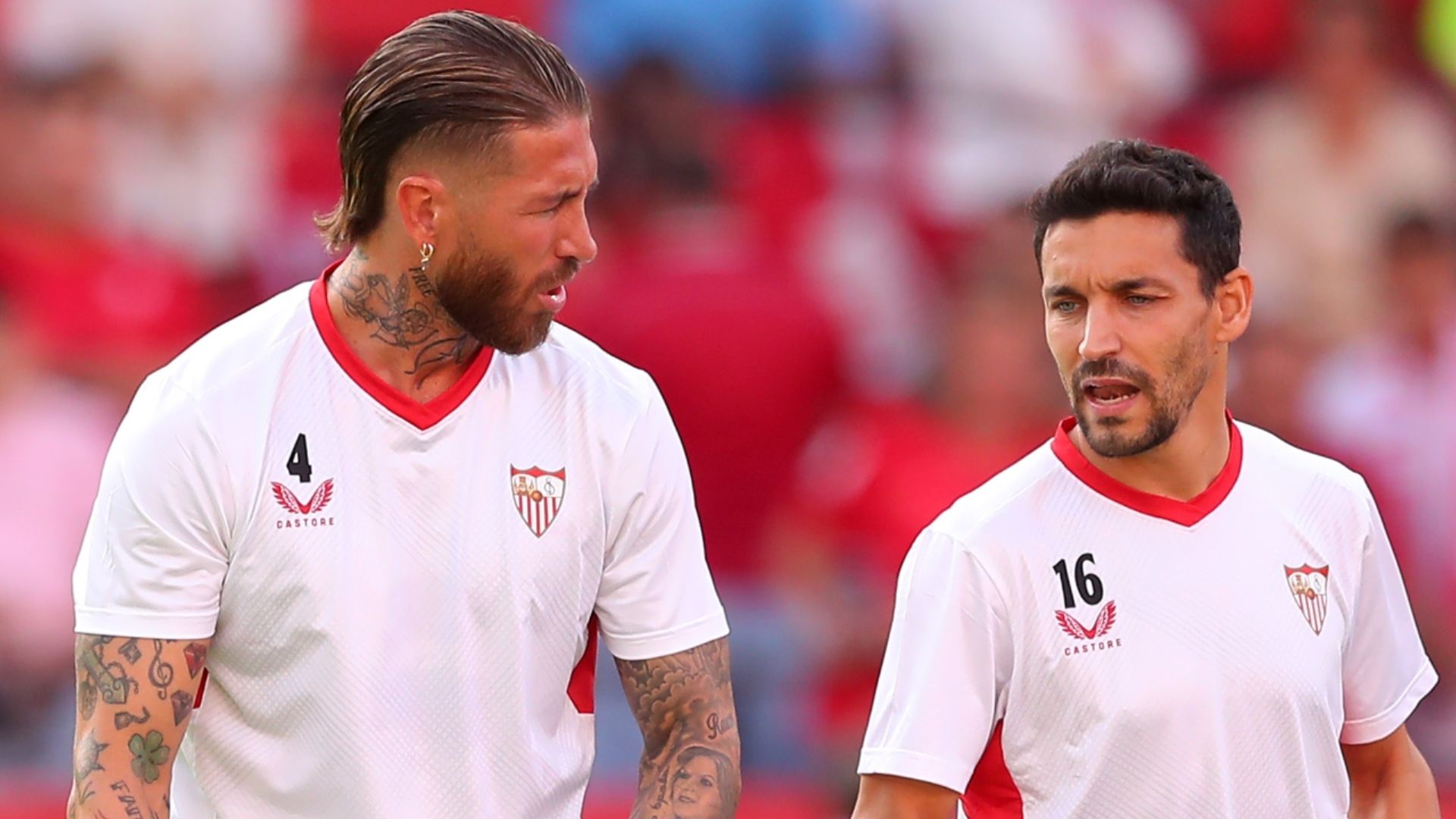 Sergio Ramos Jesús Navas Sevilla