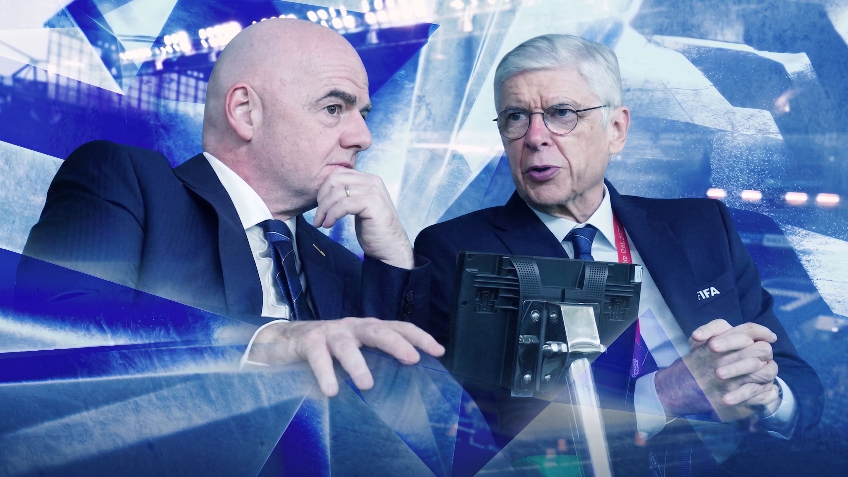 Gianni Infantino Arsene Wenger gfx (Goal only)