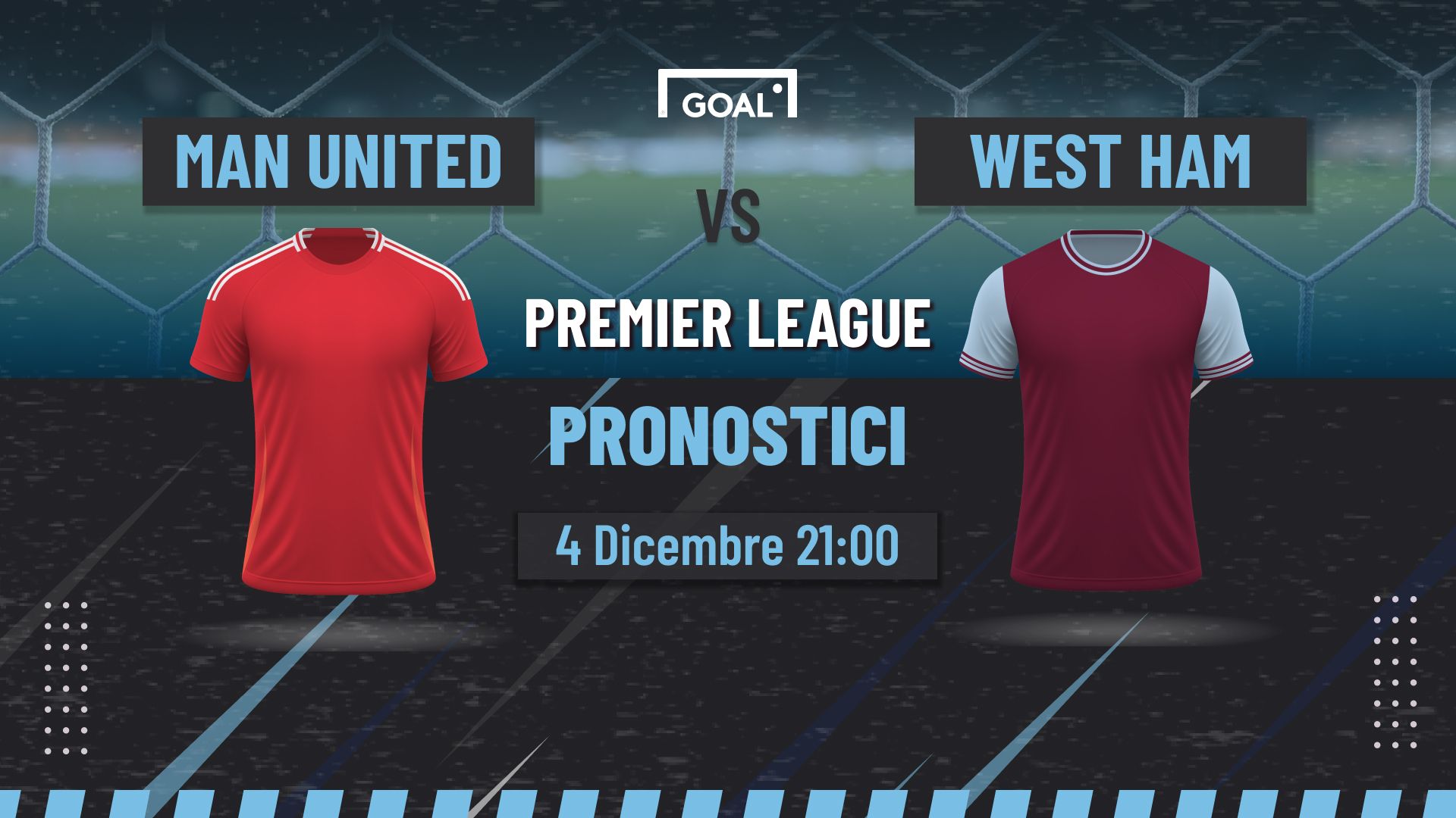 pronostici Manchester United - West Ham