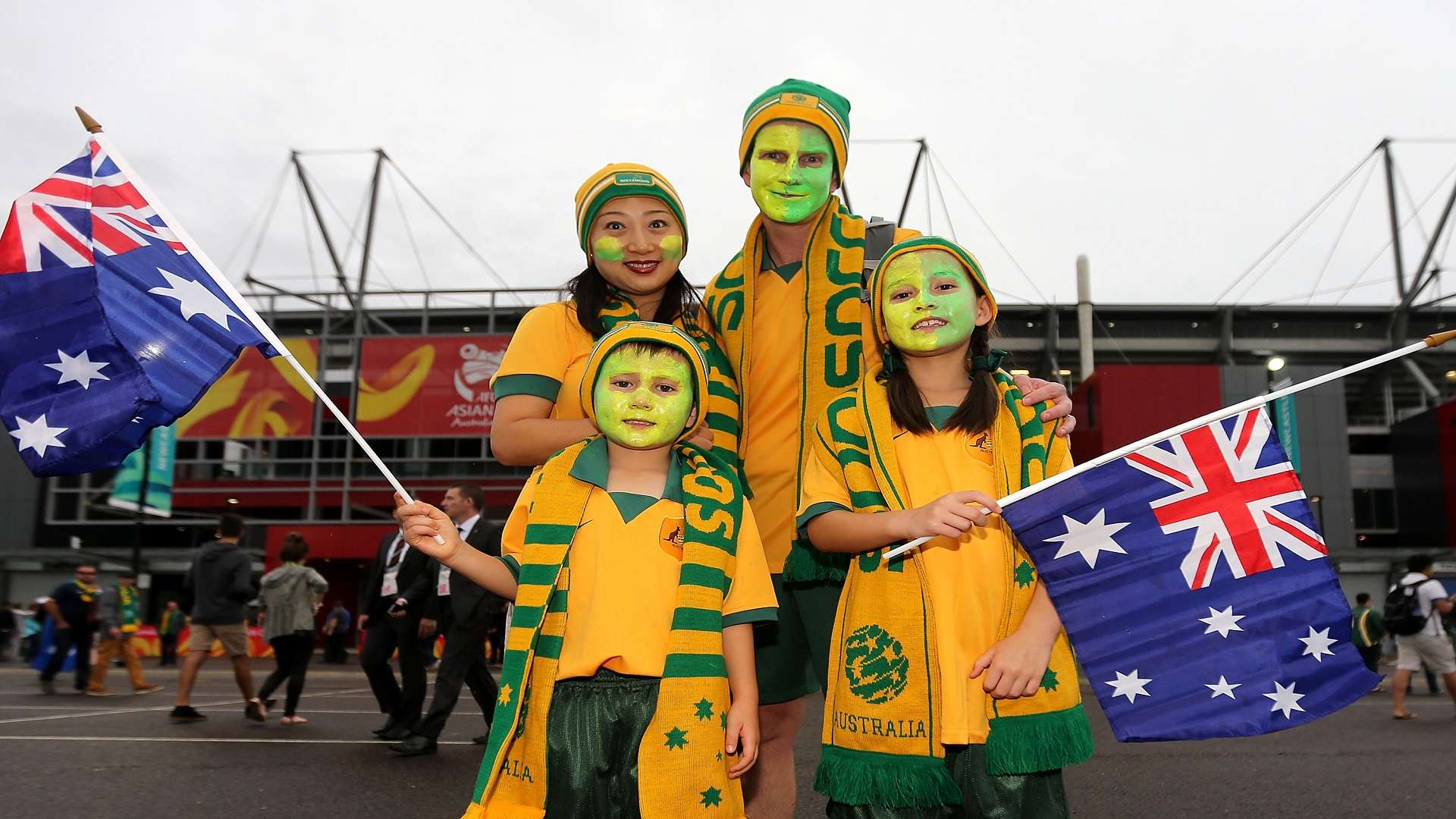 Australia Fans Asian Cup 2015 Australia v UAE