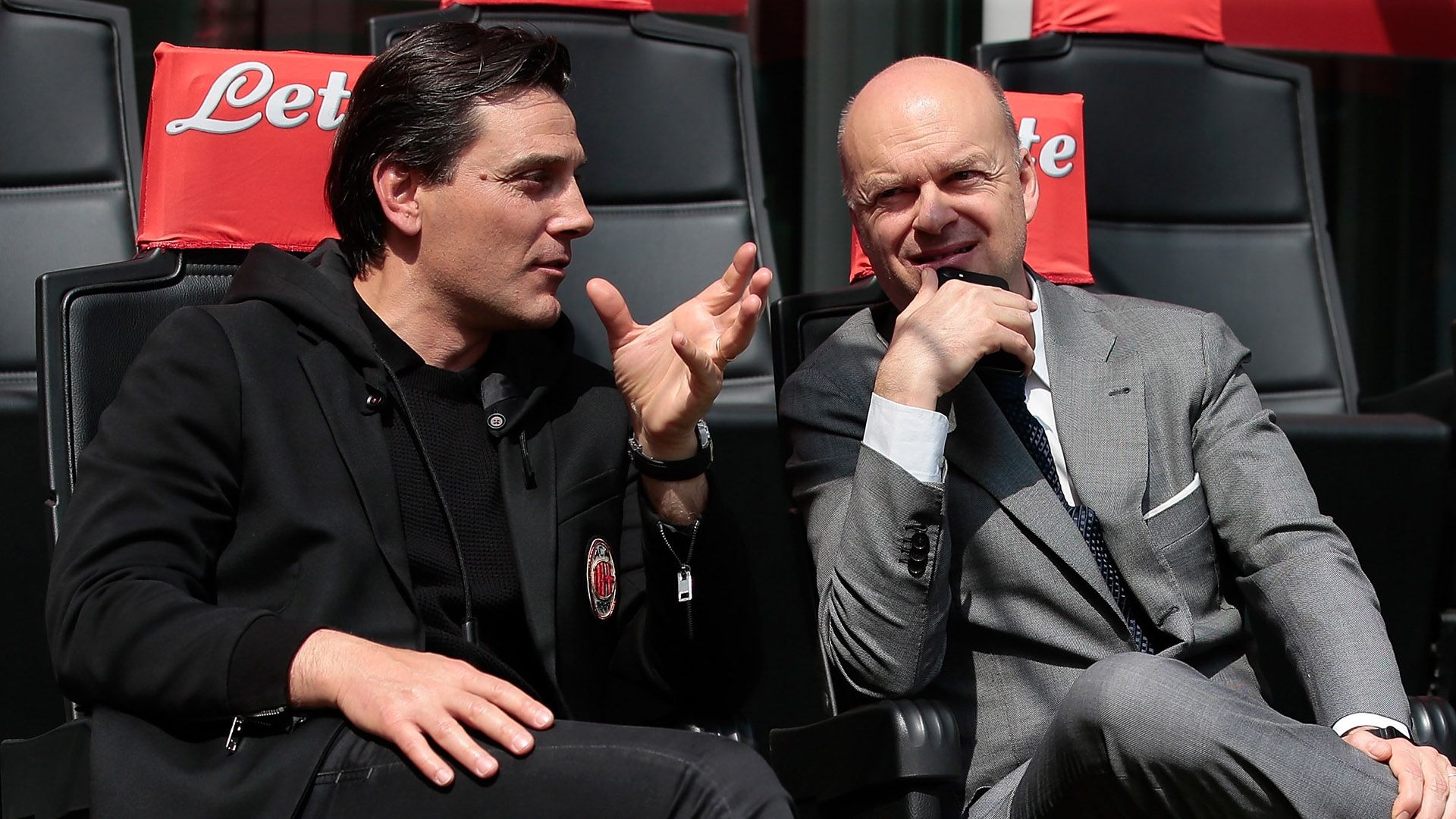 Montella Fassone Milan Serie A