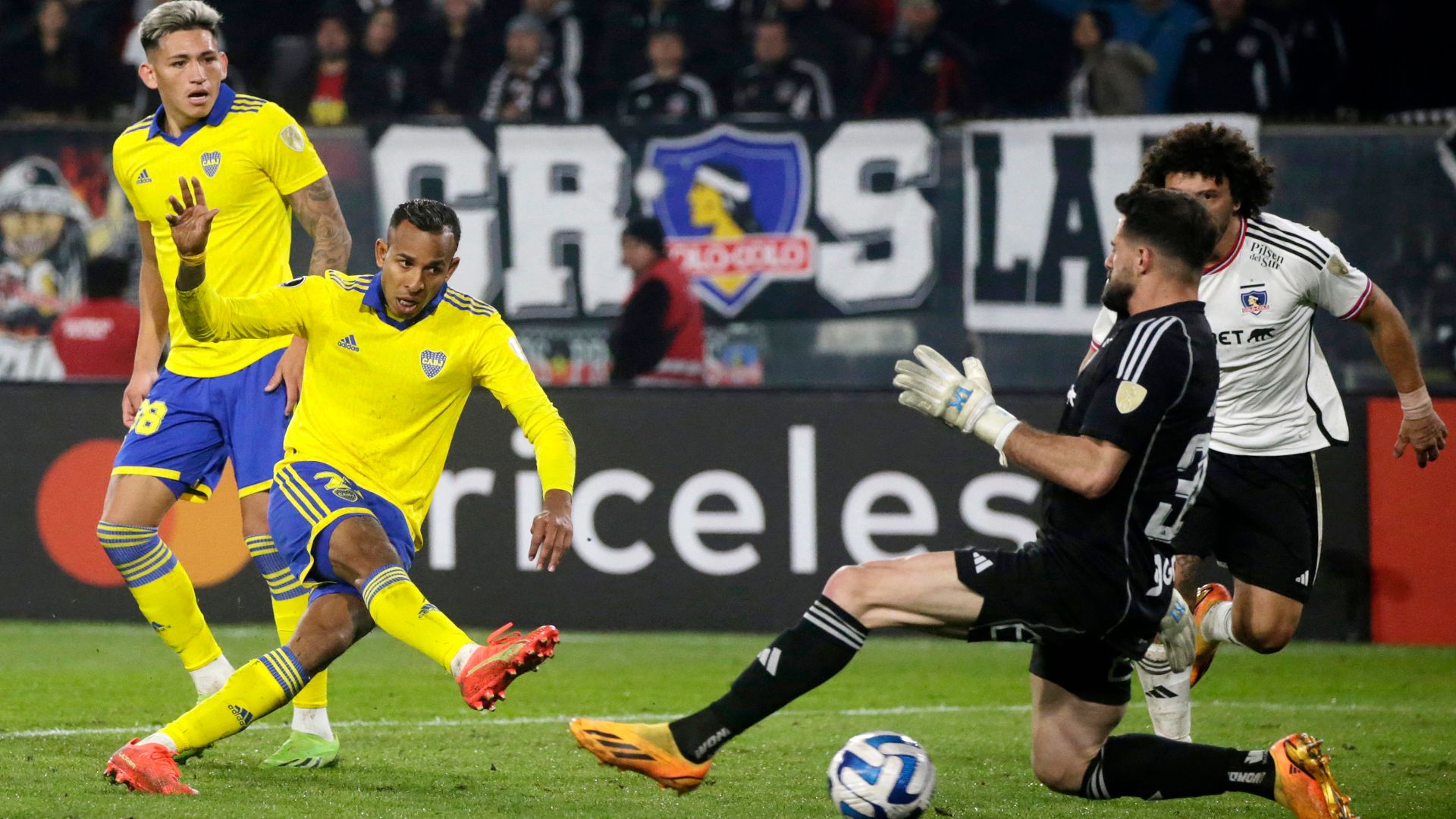 sebastian villa luis vazquez boca colo colo copa libertadores 03052023