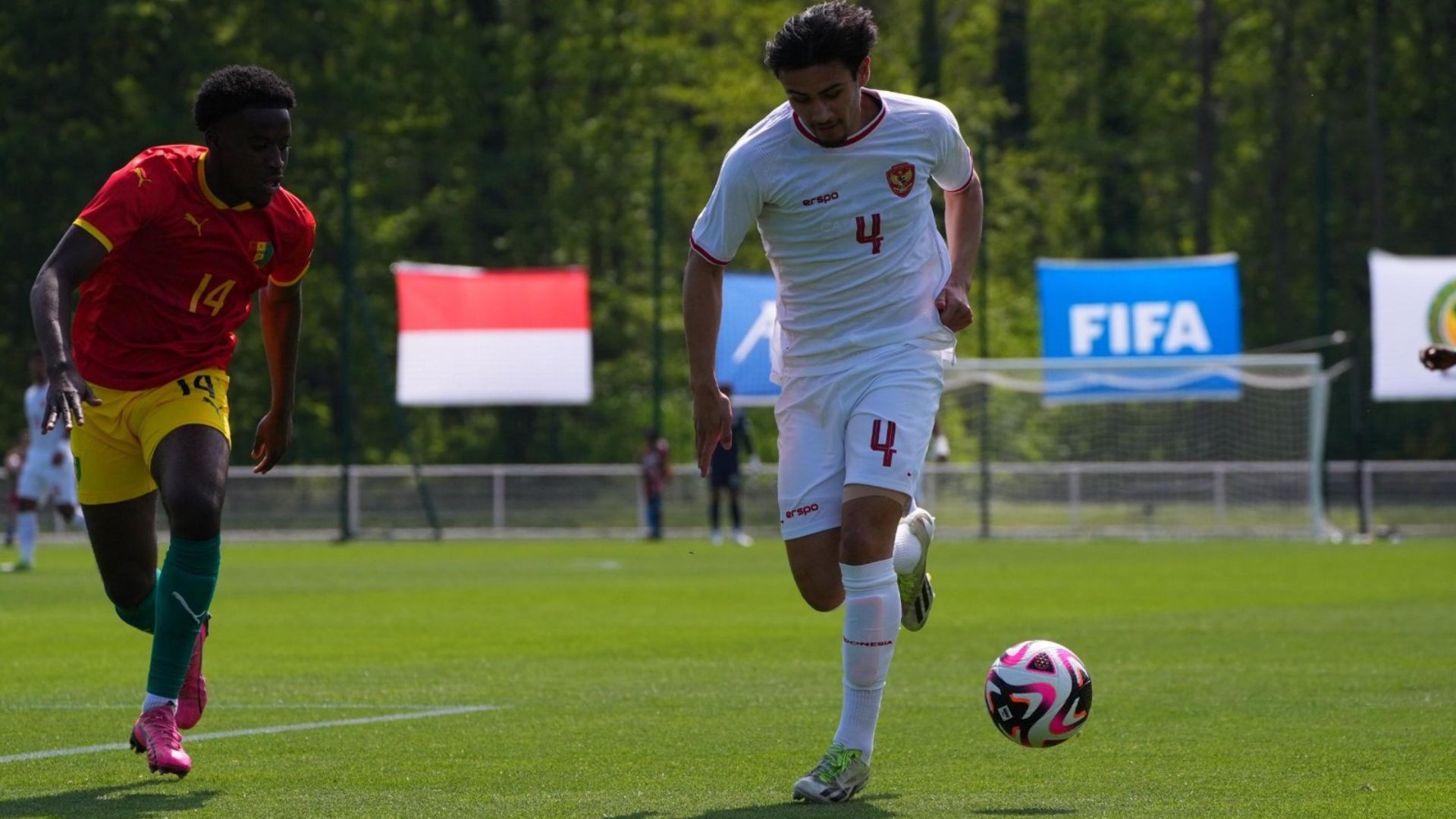 Nathan Tjoe-A-On - Timnas Indonesia U-23 vs Guinea - Olympic Qualifier Paris 2024