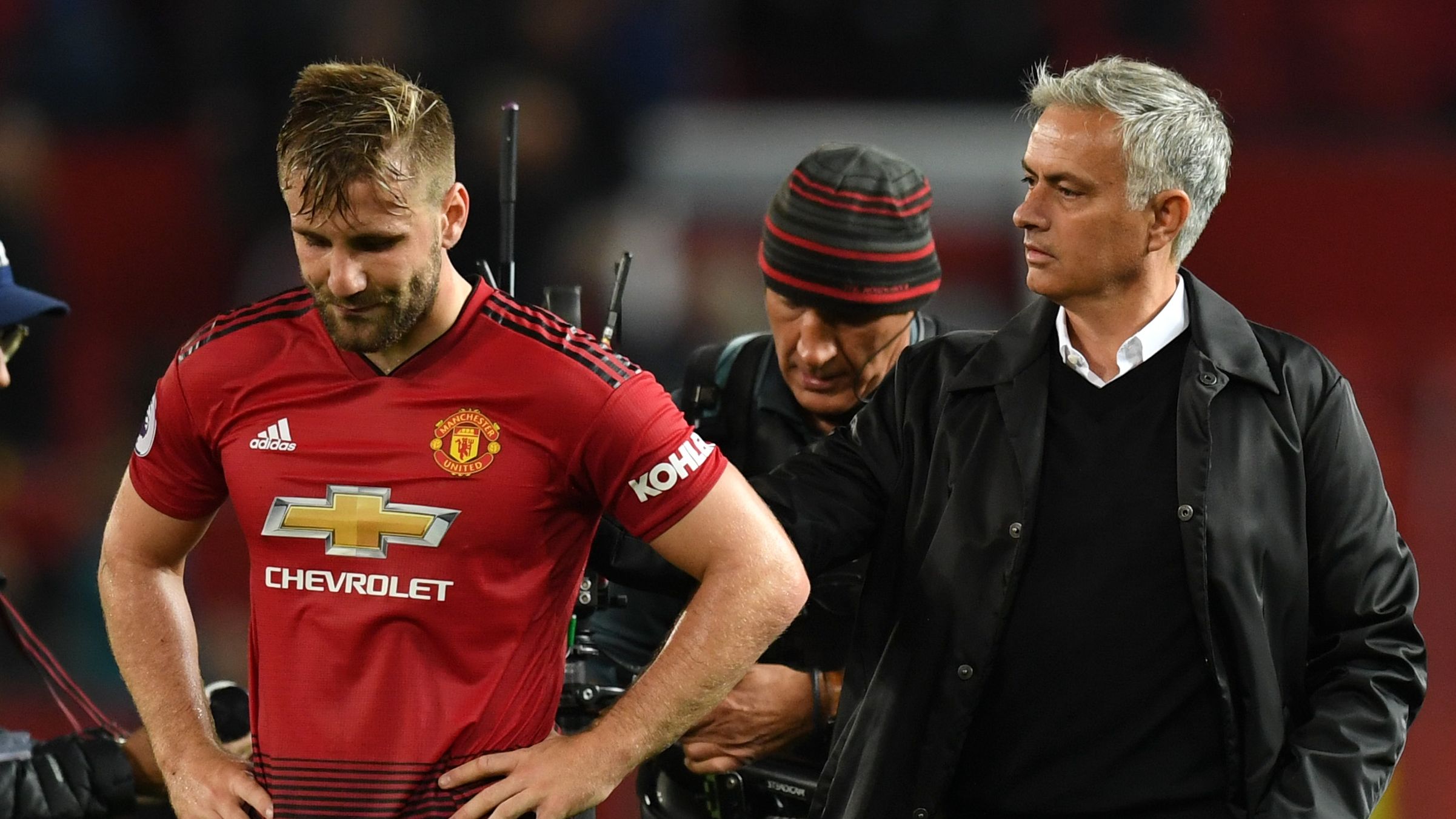 Luke Shaw Jose Mourinho Manchester City
