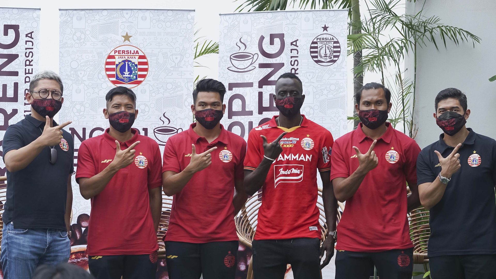 Bustomi - Samuel - Konate - Ichsan - Persija