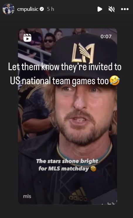 Christian Pulisic A-listers