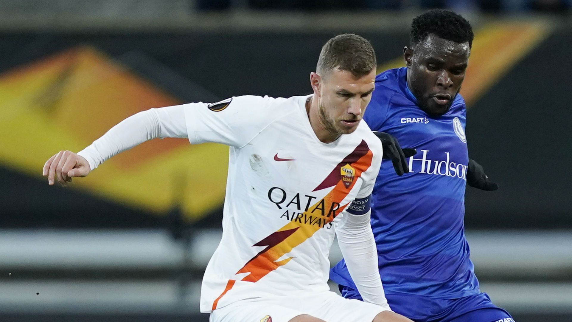 Edin Dzeko Gent Roma