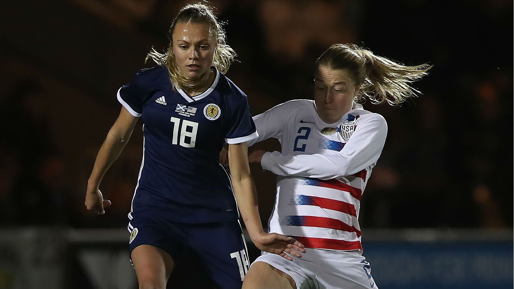 Claire Emslie Scotland Emily Sonnett USWNT