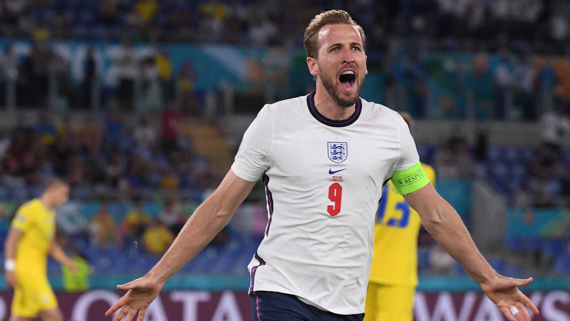 Harry Kane Ukraine vs England Euro 2020