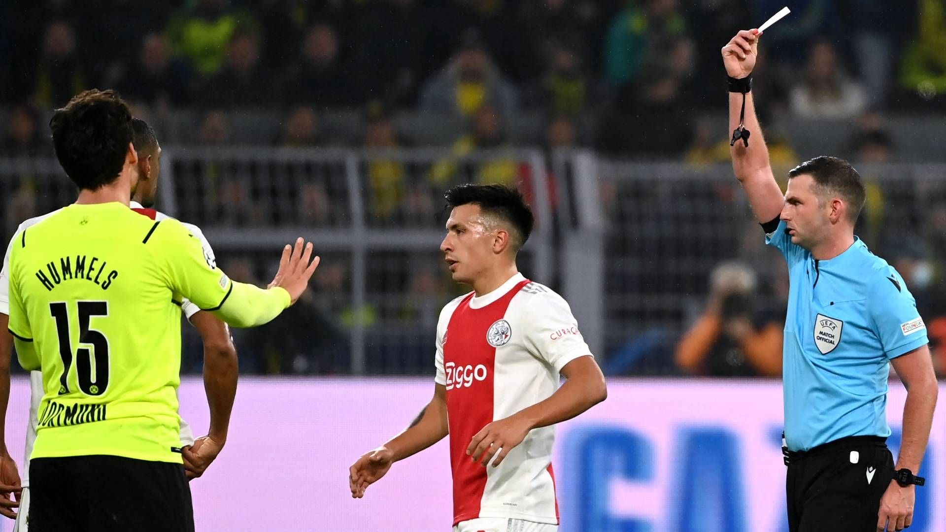 Mats Hummels Borussia Dortmund BVB Champions League Ajax Amsterdam Platzverweis