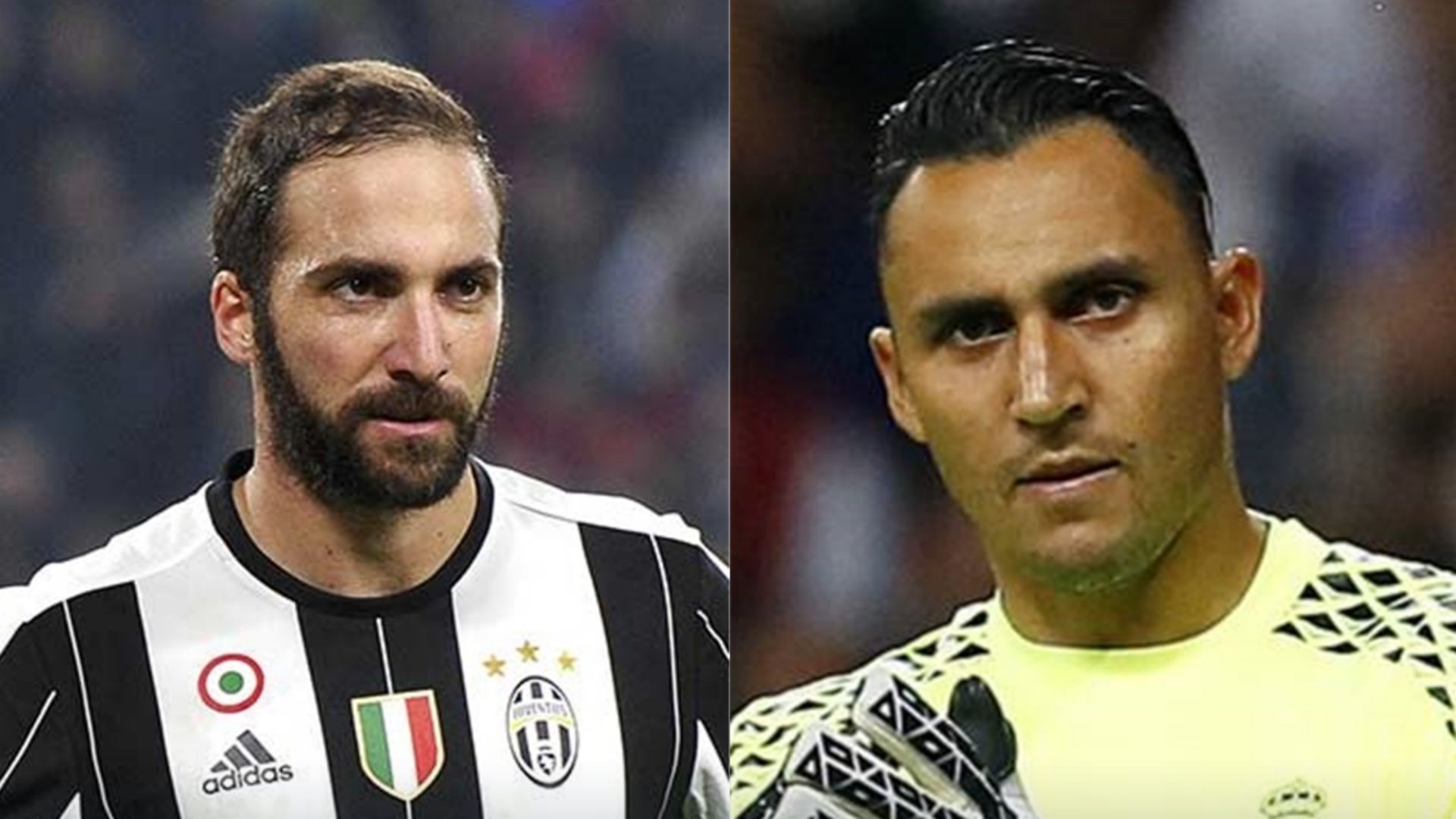 CL Final Higuain vs Keylor