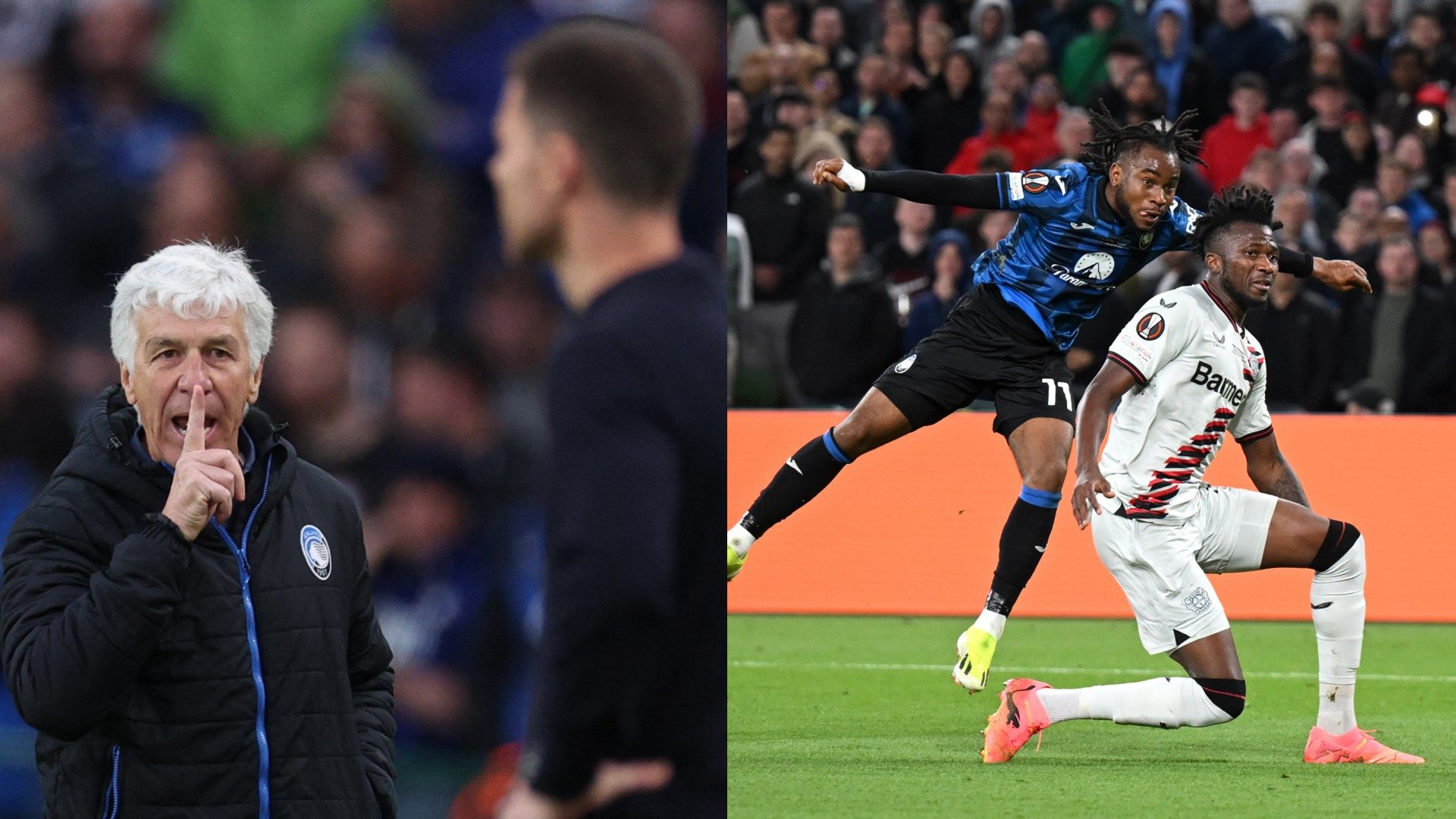 Ademola Lookman Gasperini Atalanta Xabi Alonso Bayer Leverkusen Europa League Final 2024