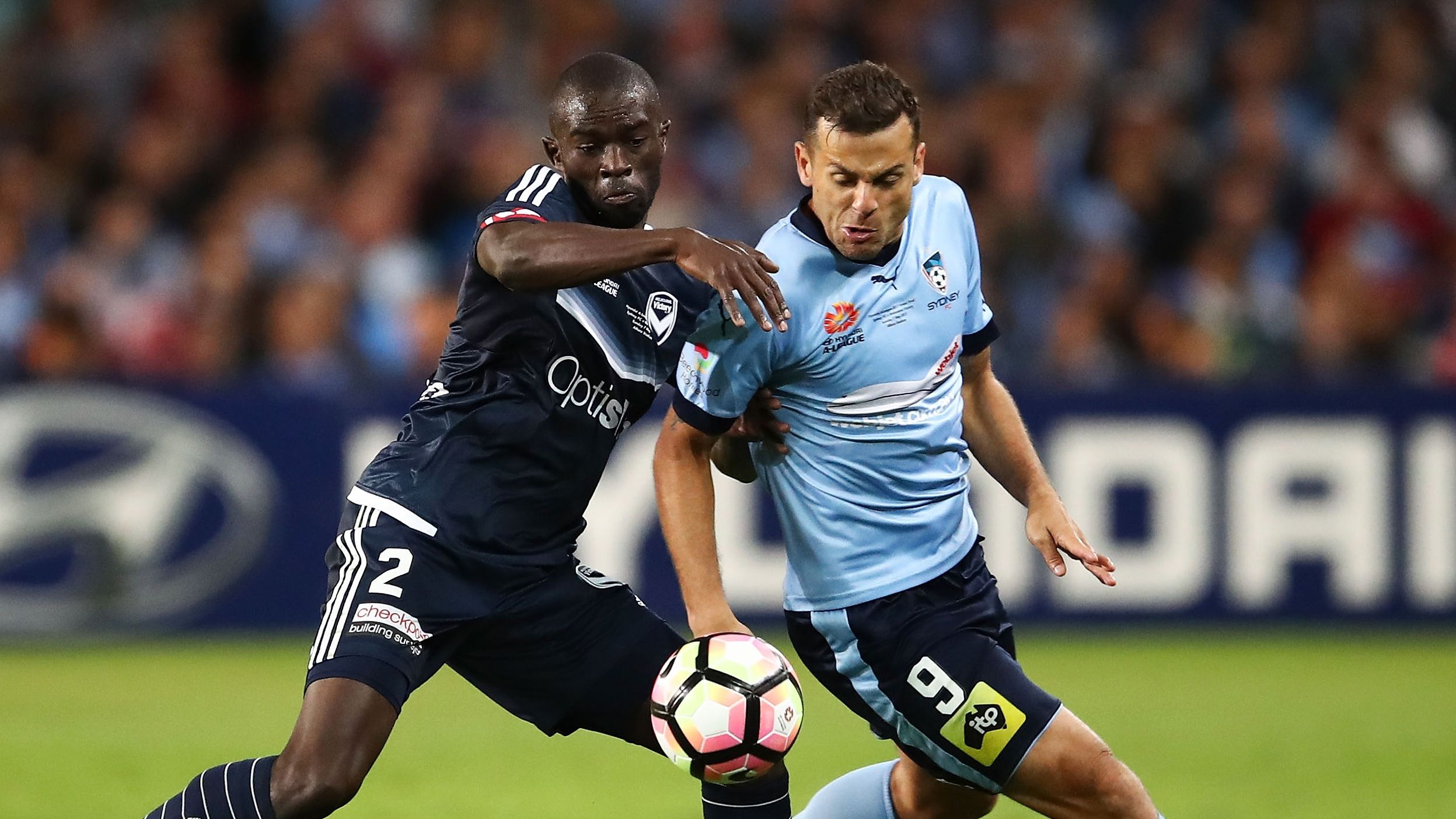 Jason Geria Bobo Melbourne Victory Sydney FC