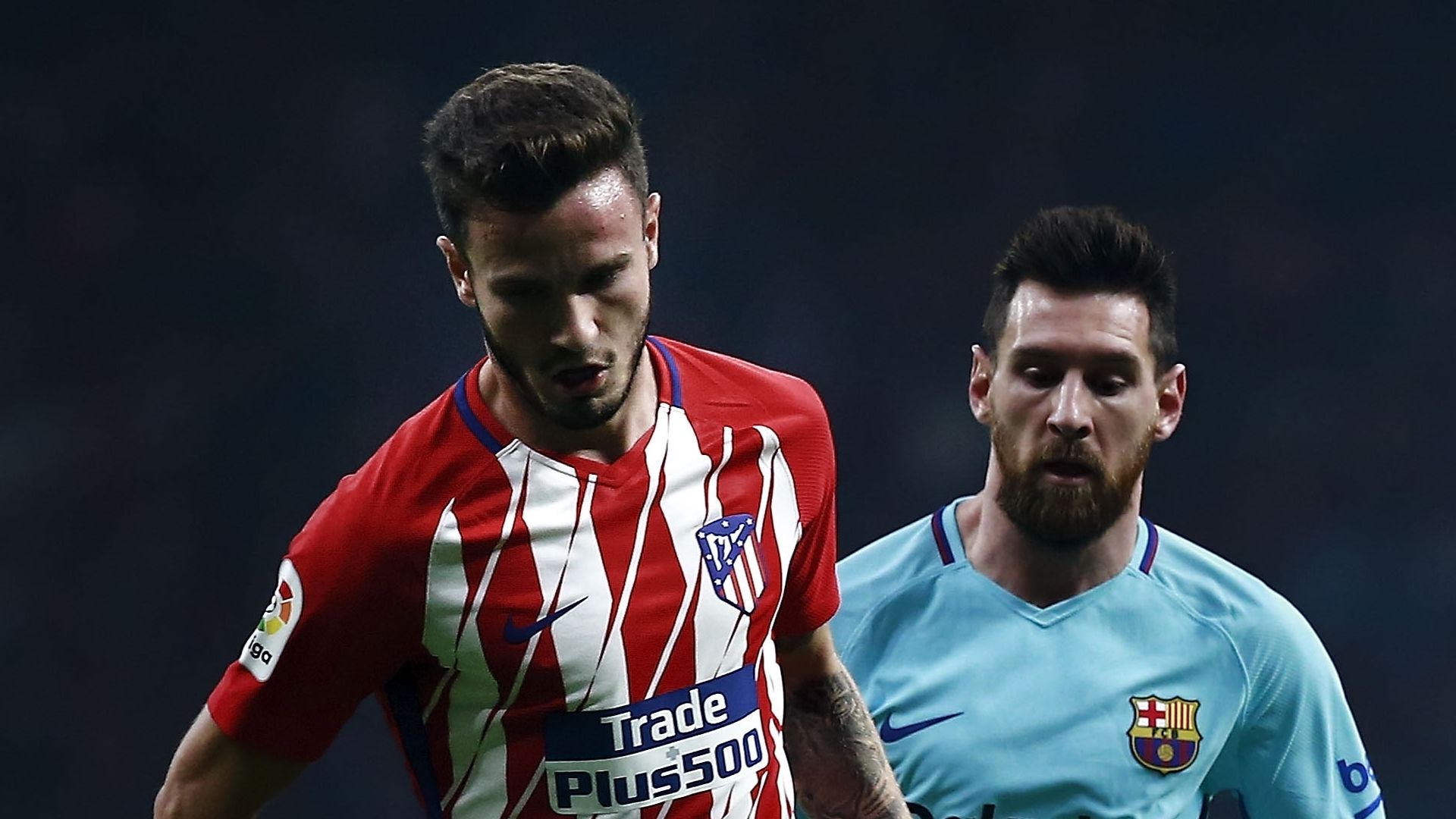 Saul Niguez, Lionel Messi