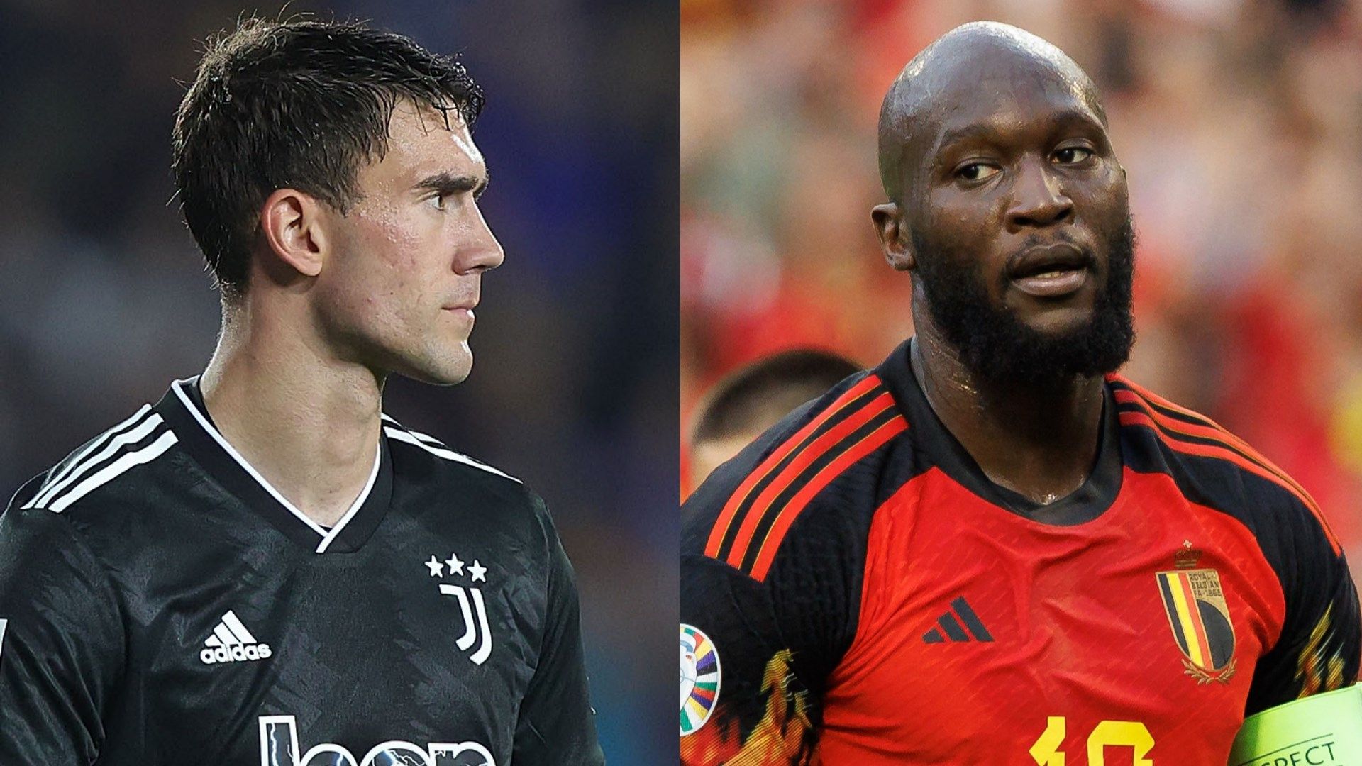 Dusan Vlahovic Romelu Lukaku