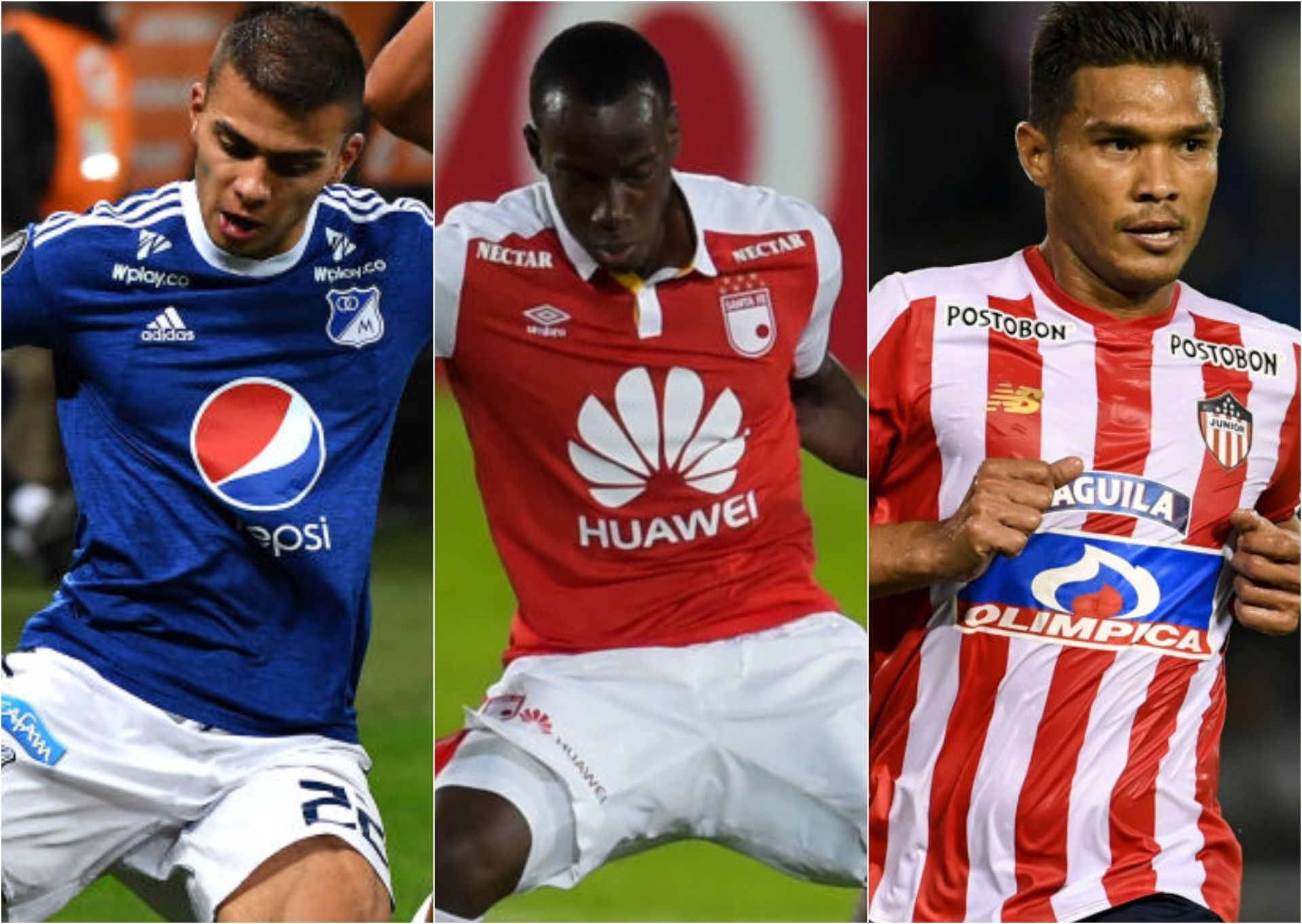 Colombianos en Sudamericana mix