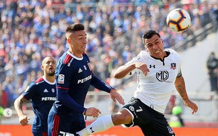 Esteban Paredes - Echeverría - Universidad de chile vs. Colo Colo