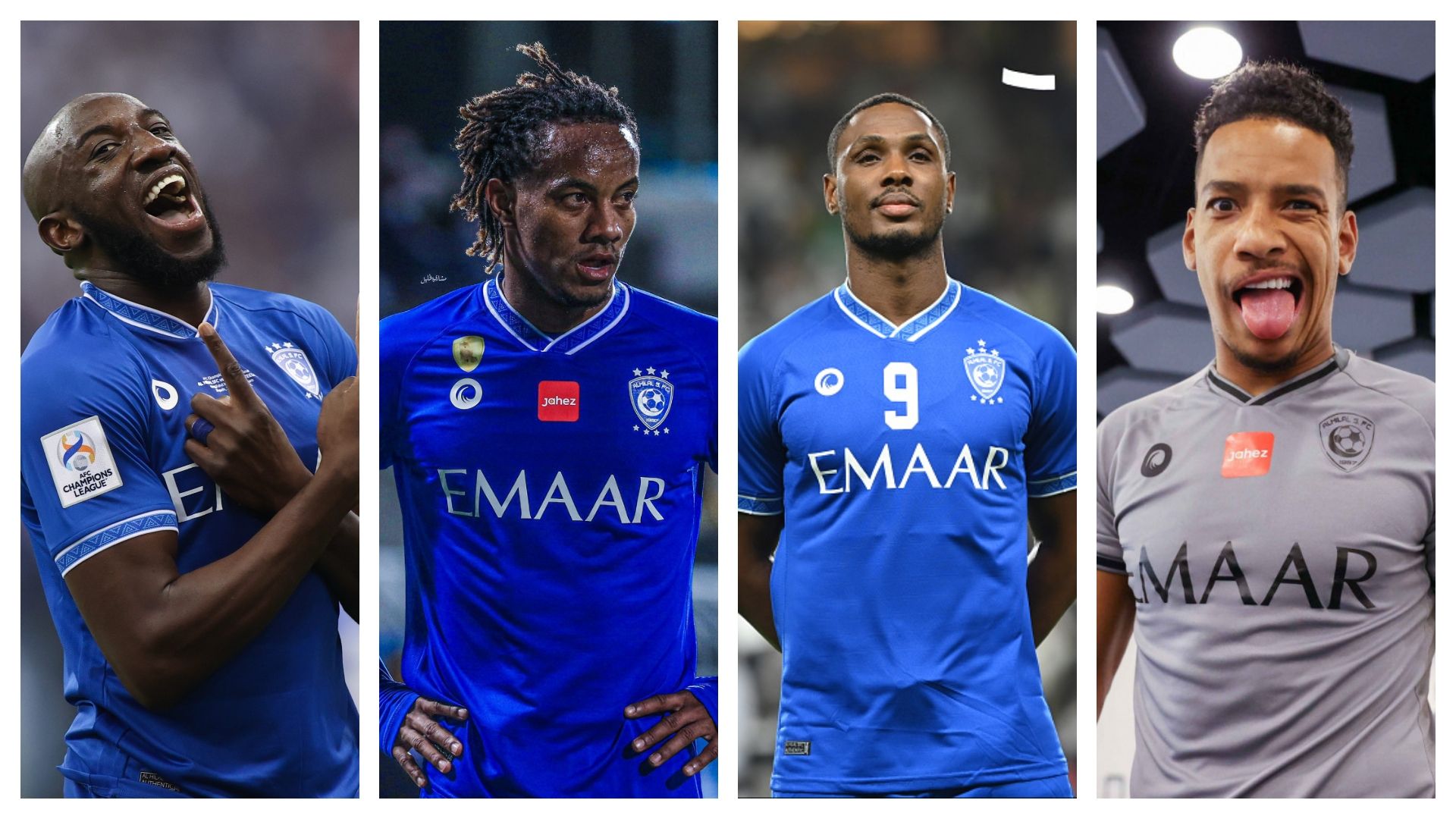 hilal 2022 - Odion Ighalo - Matheus Pereira - Andre Carrillo - Moussa Marega - 