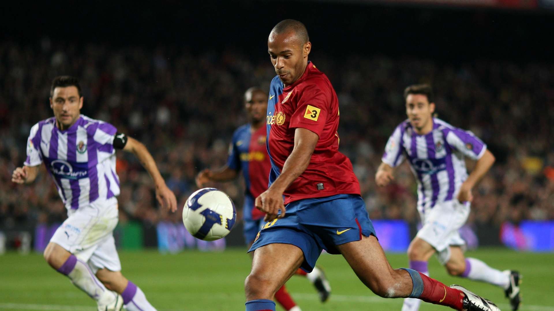 Thierry Henry Barcelona Valladolid 2008