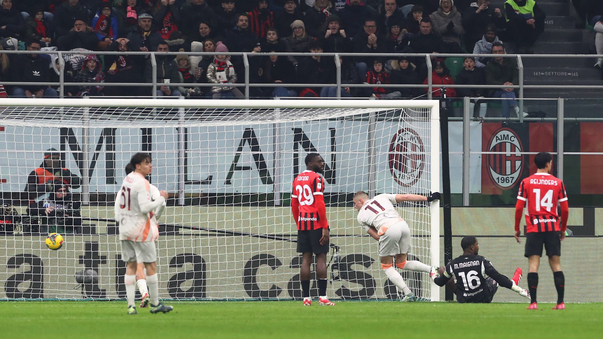 Artem Dovbyk Milan Roma Coppa Italia