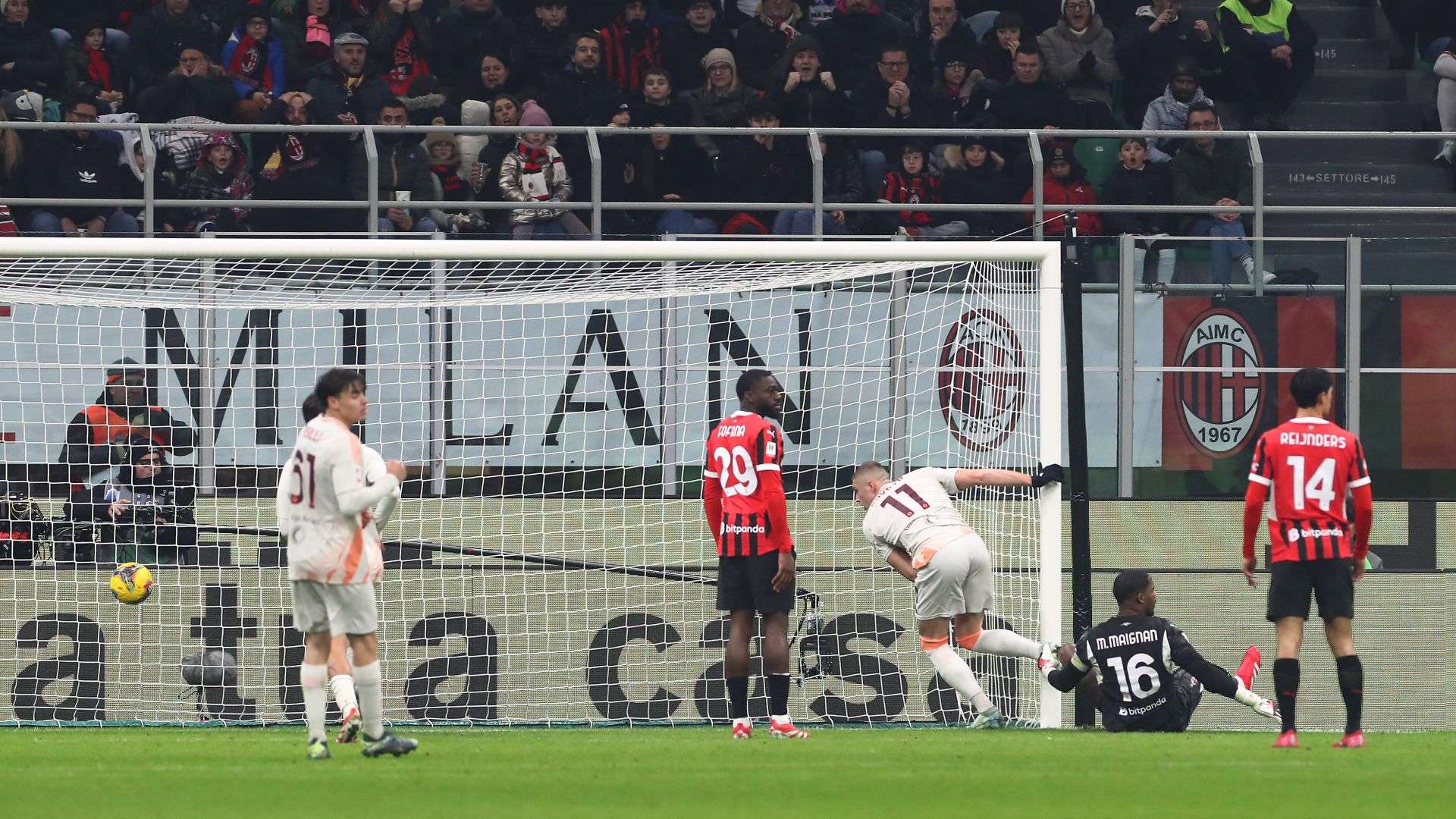 Artem Dovbyk Milan Roma Coppa Italia