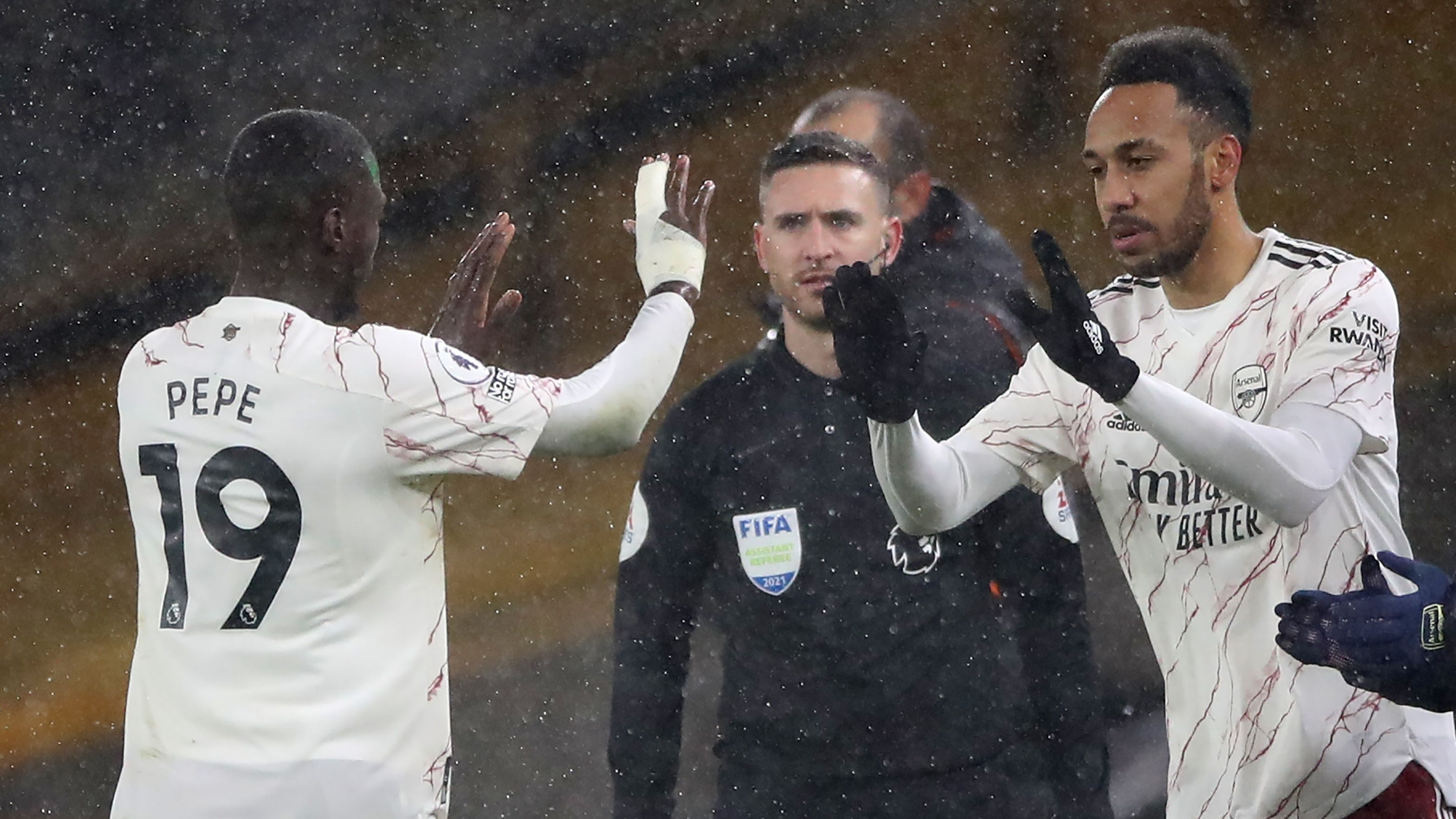 Nicolas Pepe Pierre-Emerick Aubameyang Arsenal