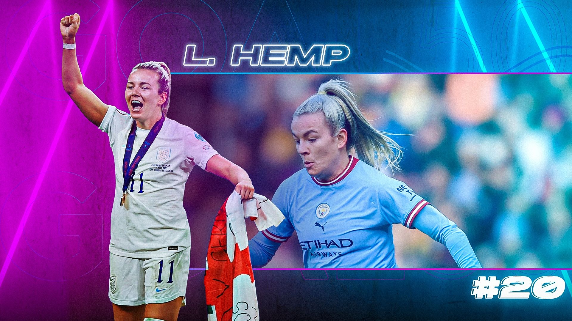 GOAL50 2022 Lauren Hemp GFX Ranking