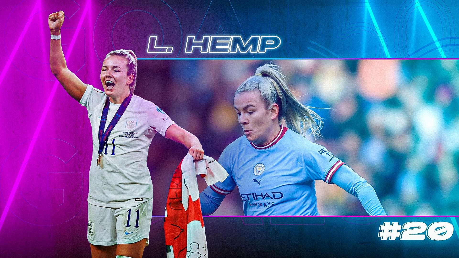 GOAL50 2022 Lauren Hemp GFX Ranking